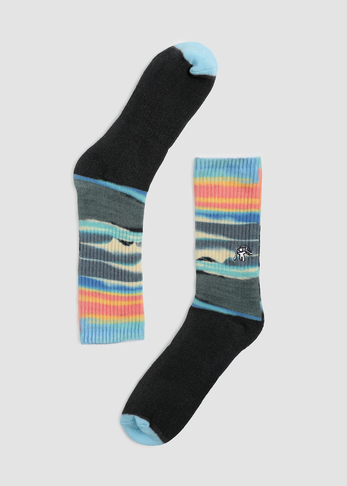 Calcetines Print Topo - Gris