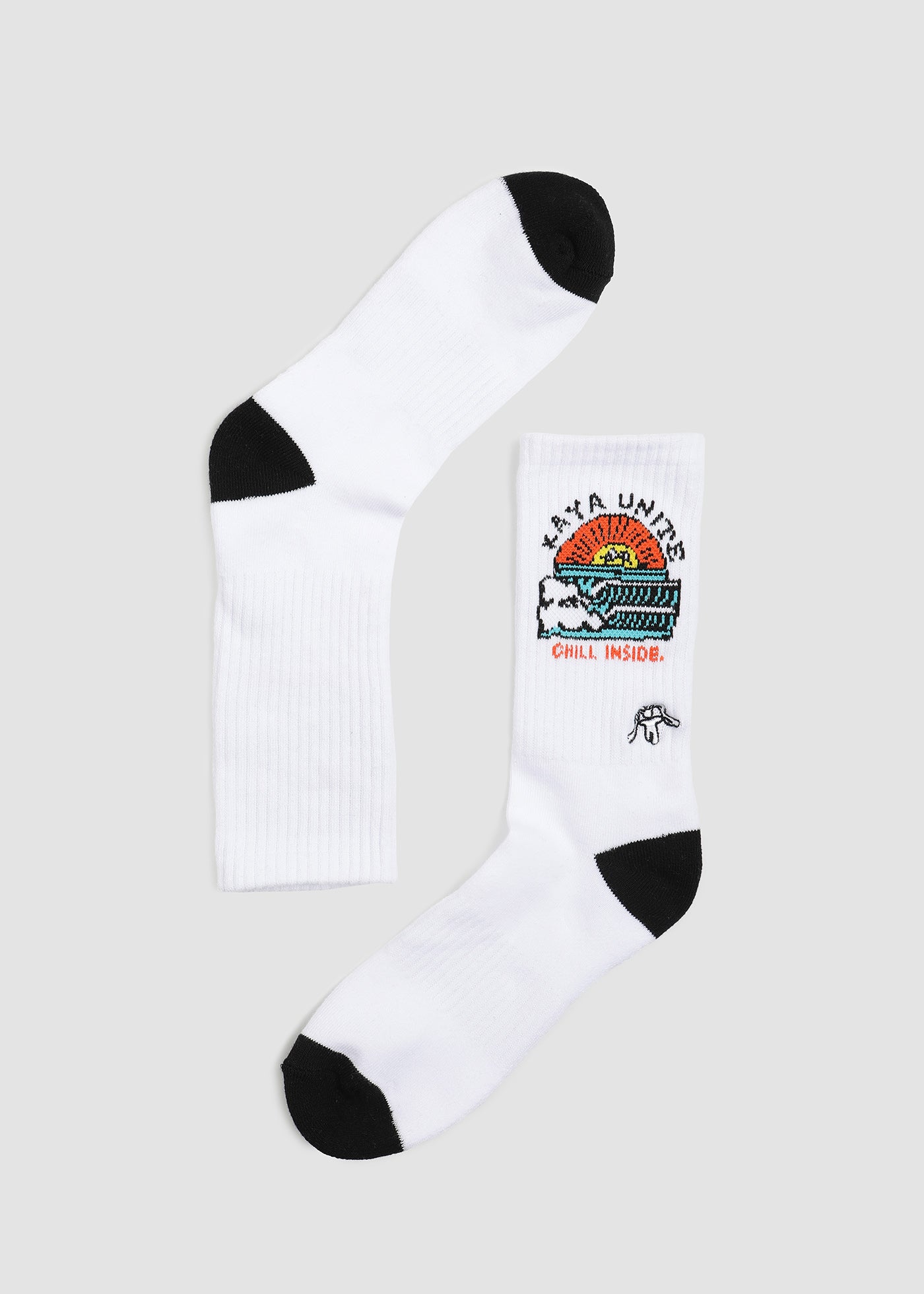 Calcetines Knit Deep - Blanco