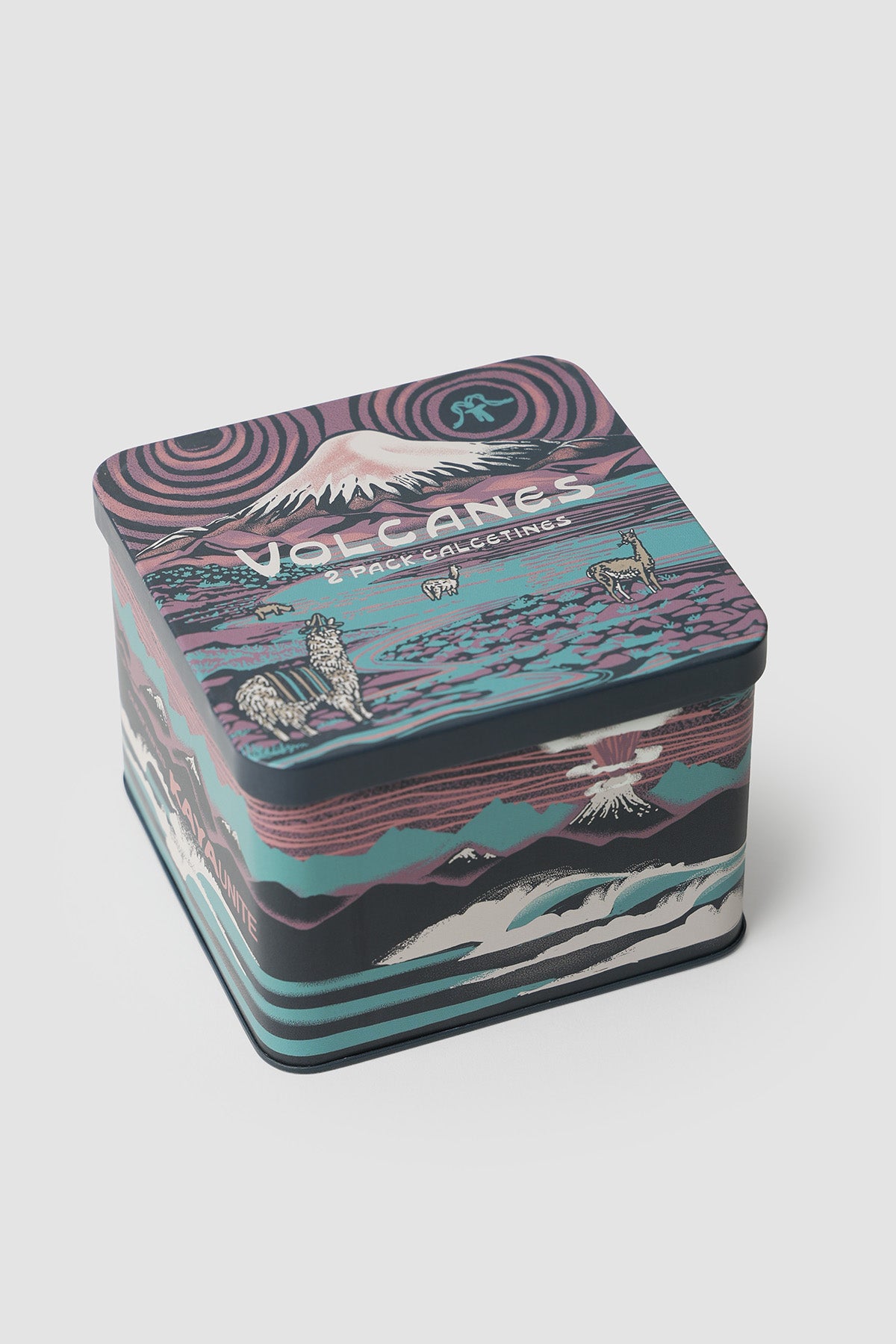 Calcetines 2 Pack Volcanes Parinacota - Osorno - Azul
