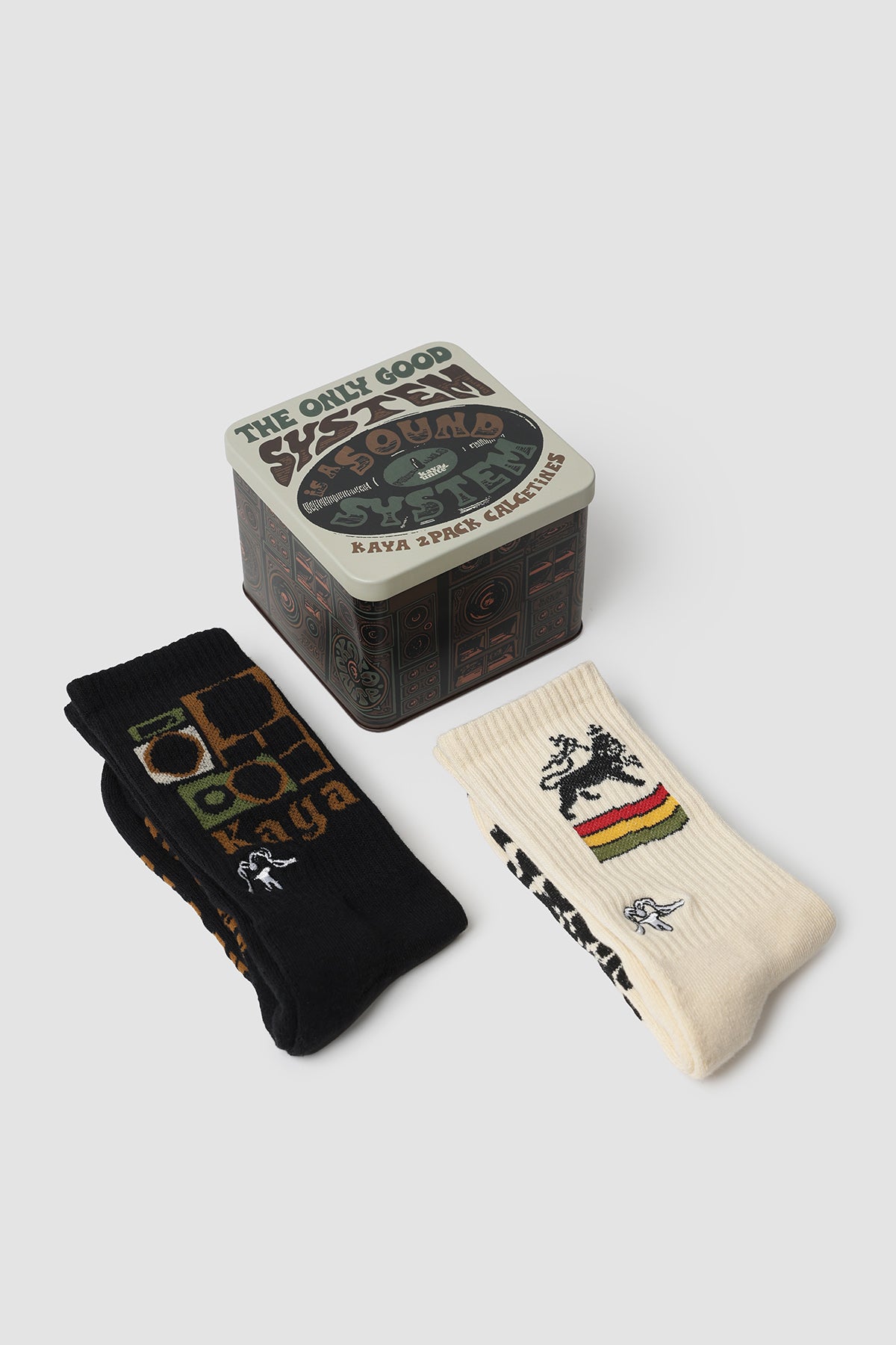 Calcetines 2 Pack Soundsystem Lion - Sound - Crema