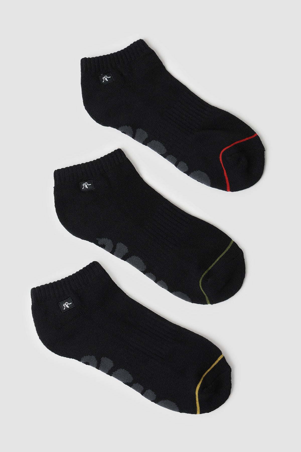 Calcetines 3 Pack Short - Negro