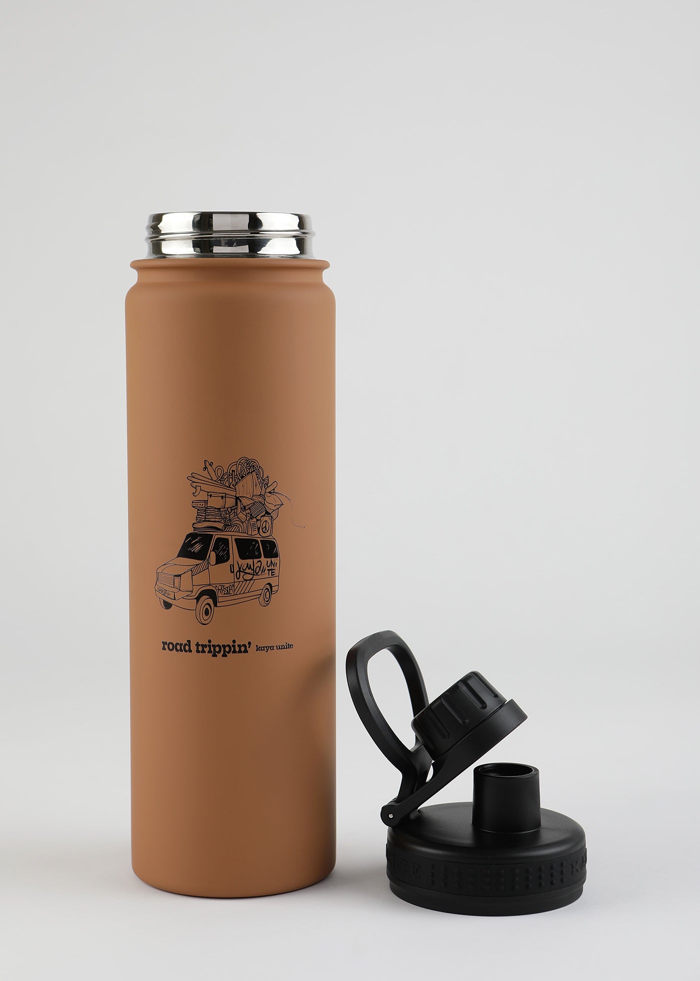 Botella Nomade 650Ml Trippin - Café