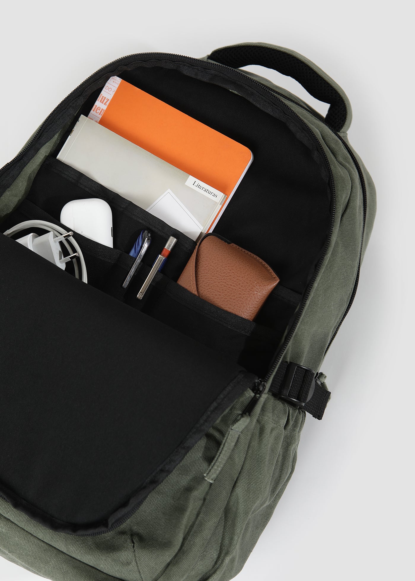 Mochila Daily Canvas 24L Verde - Kaya Unite