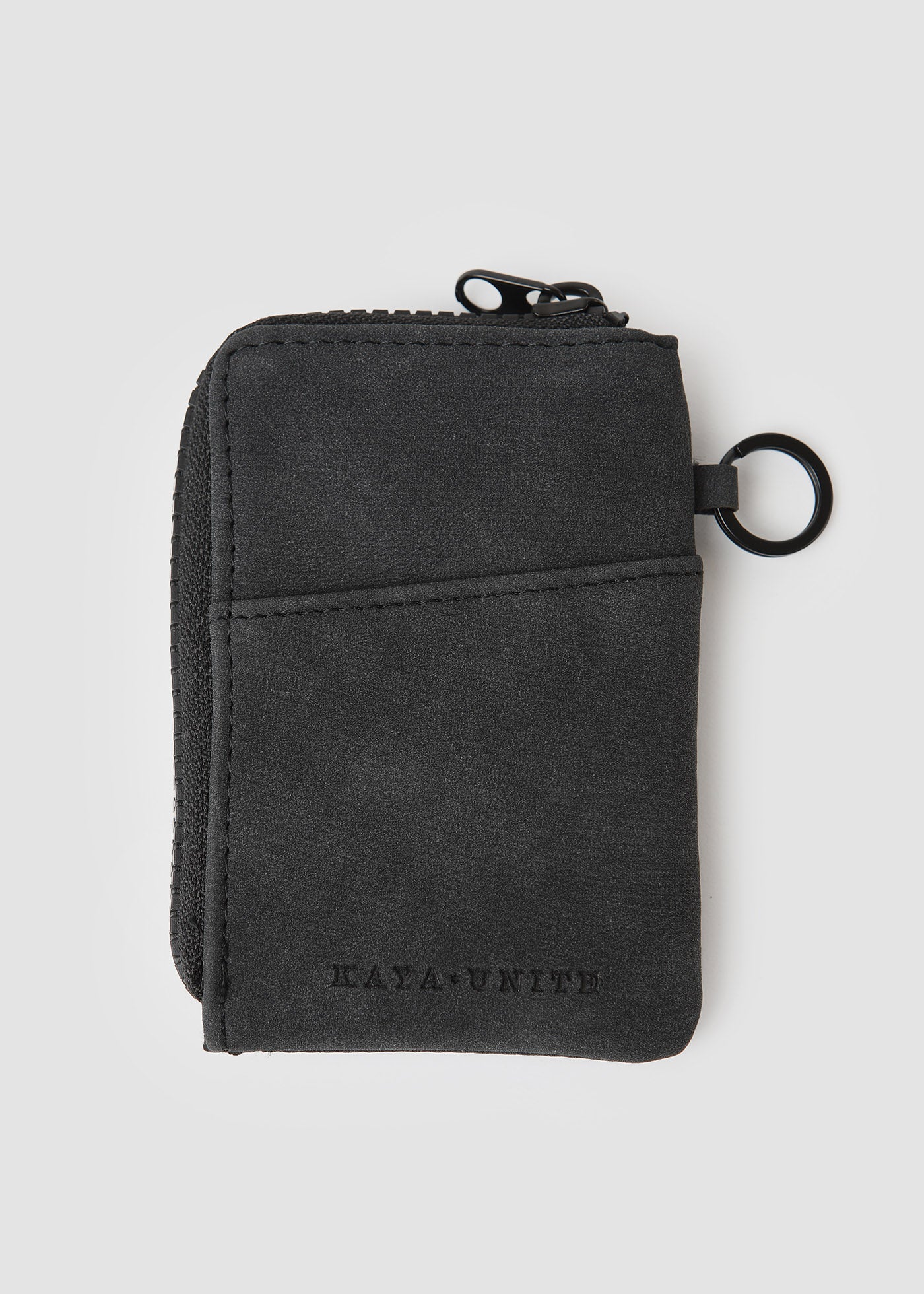 Billetera Zipper - Negro