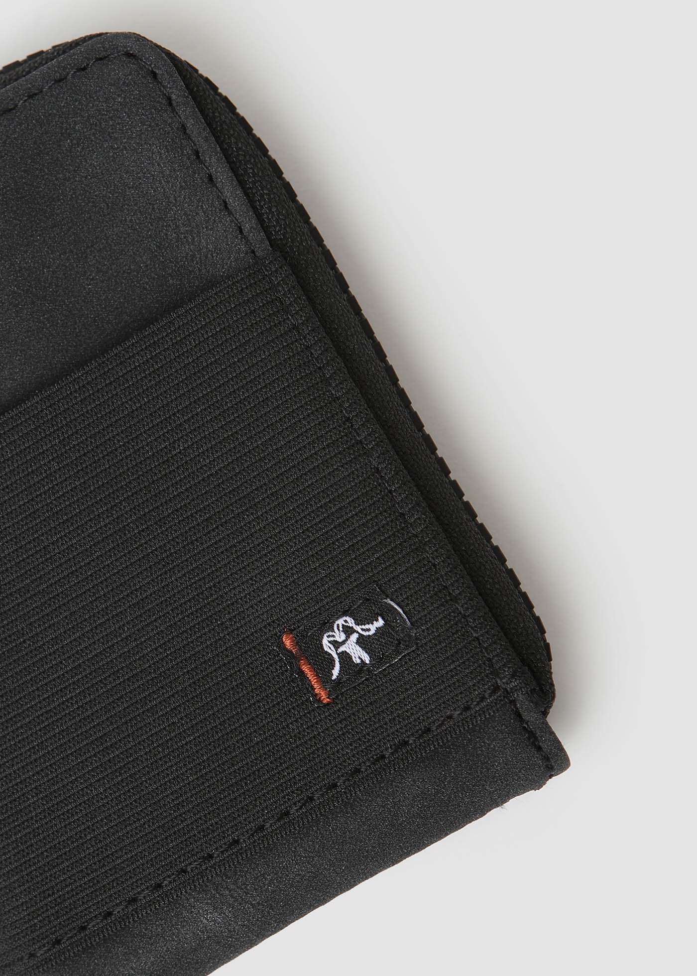 Billetera Zipper - Negro