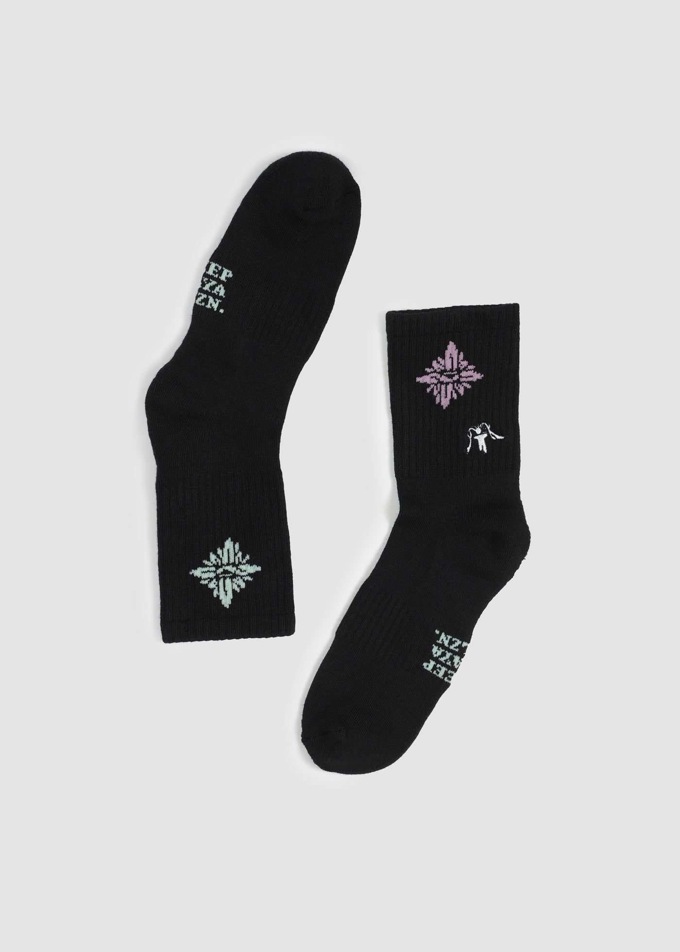 Calcetines Bamboo Sport Keep Mujer - Negro