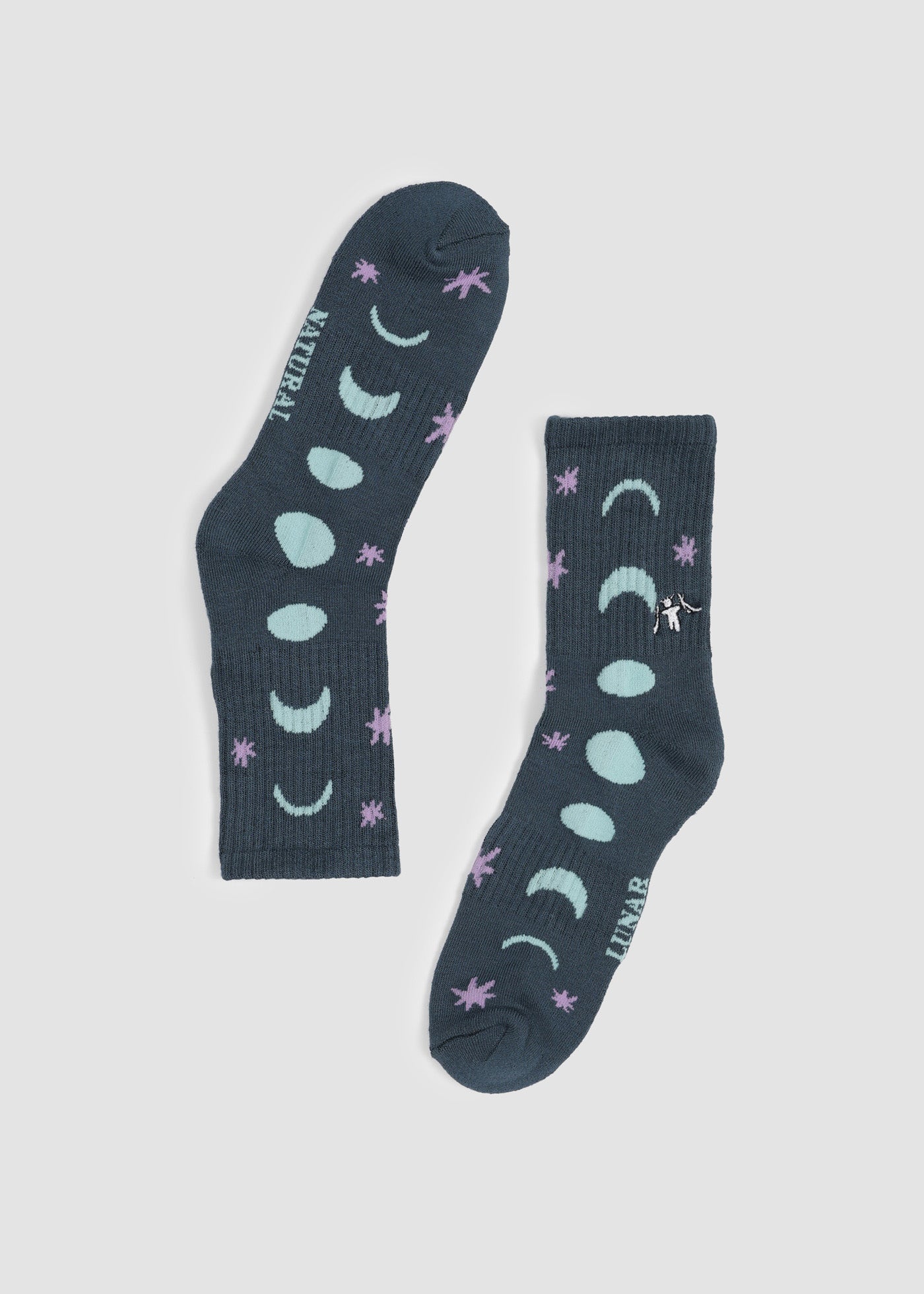 Calcetines Bamboo Sport Moon Mujer - Petrol