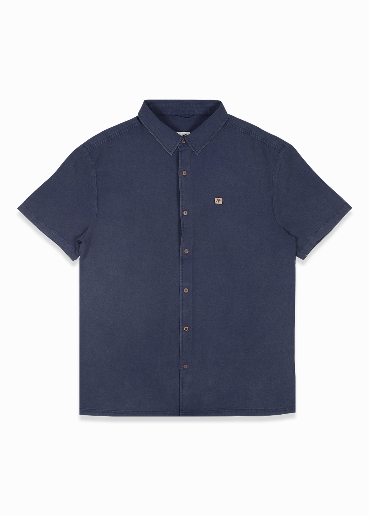 Camisa Viscosa Navy