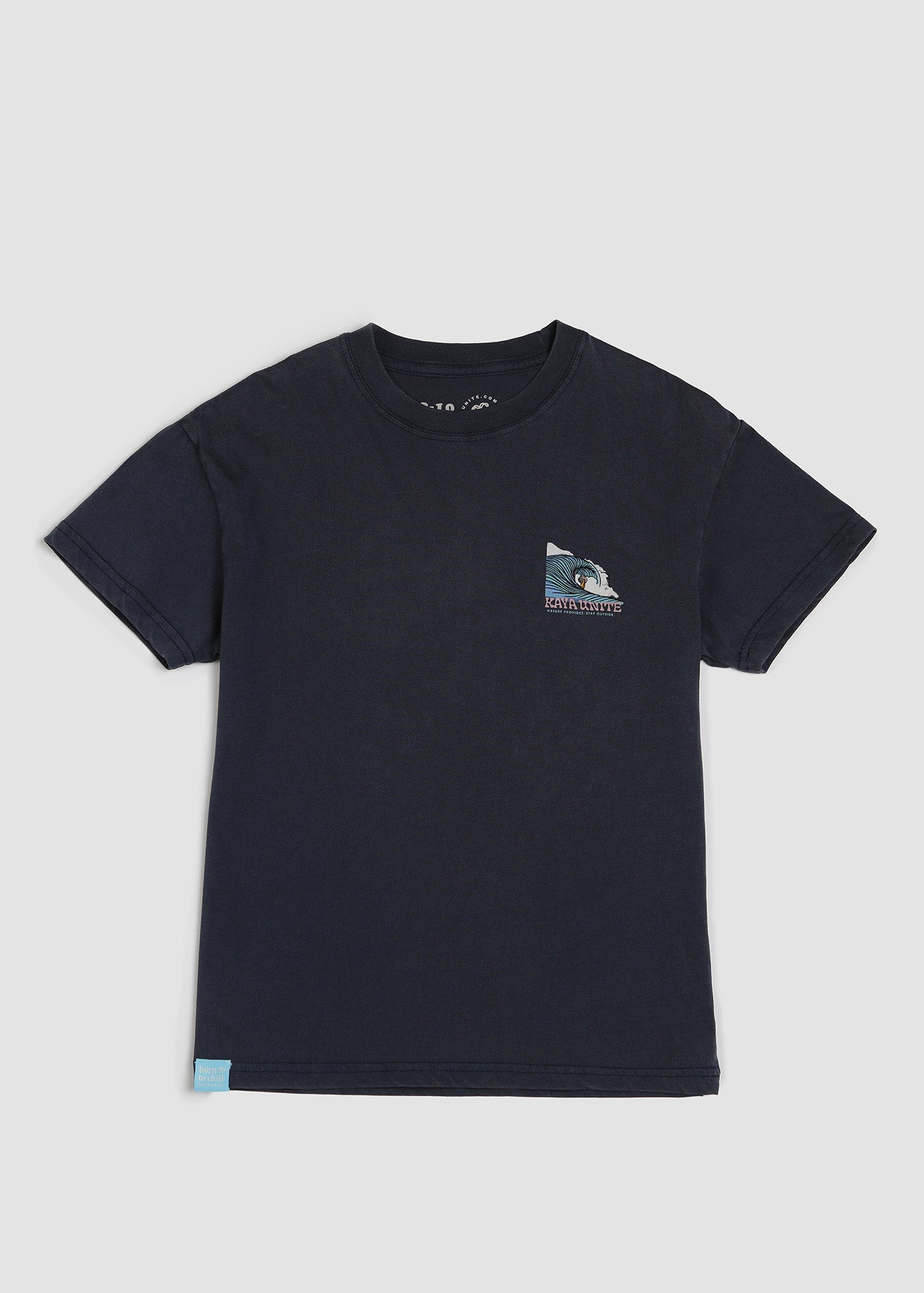 Polera Diseño Algodón Niños Dark Slate Gray