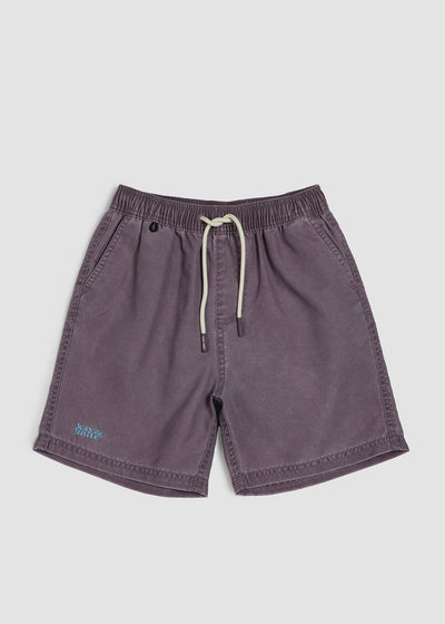 Traje de Baño Short Volley Nylon Niños Dim Gray