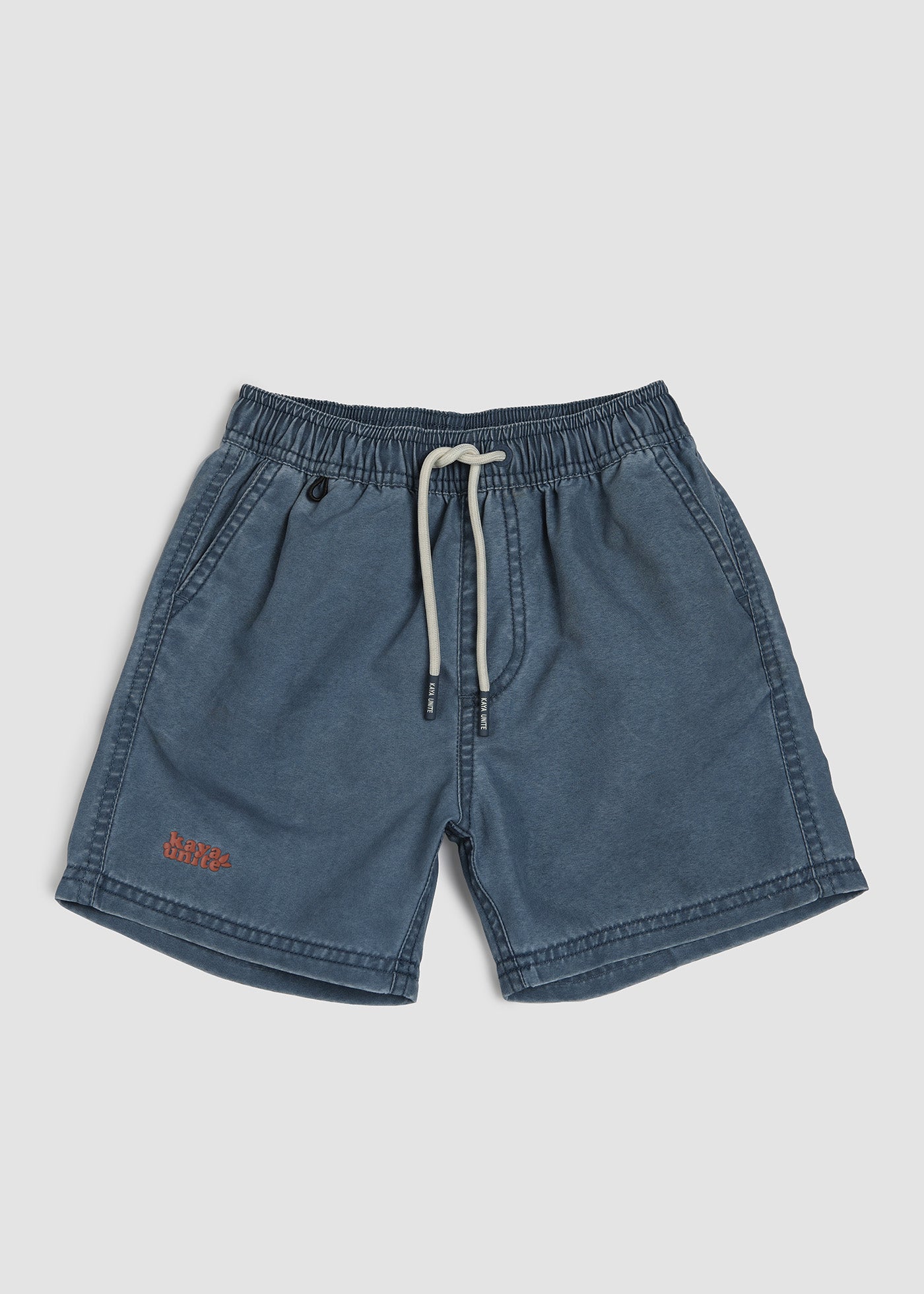Traje de Baño Short Volley Nylon Niños Dark Slate Gray