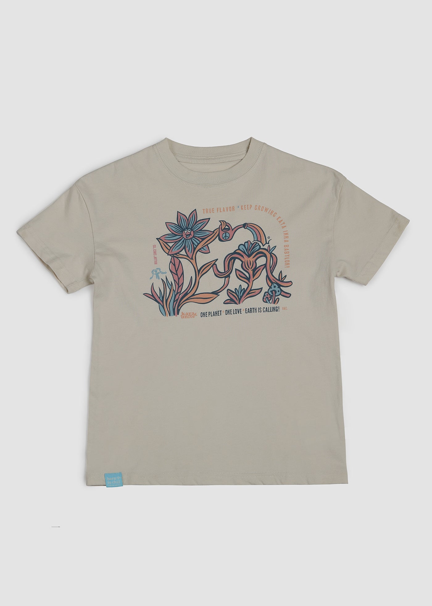 Polera Diseño Algodón Niños Lavender