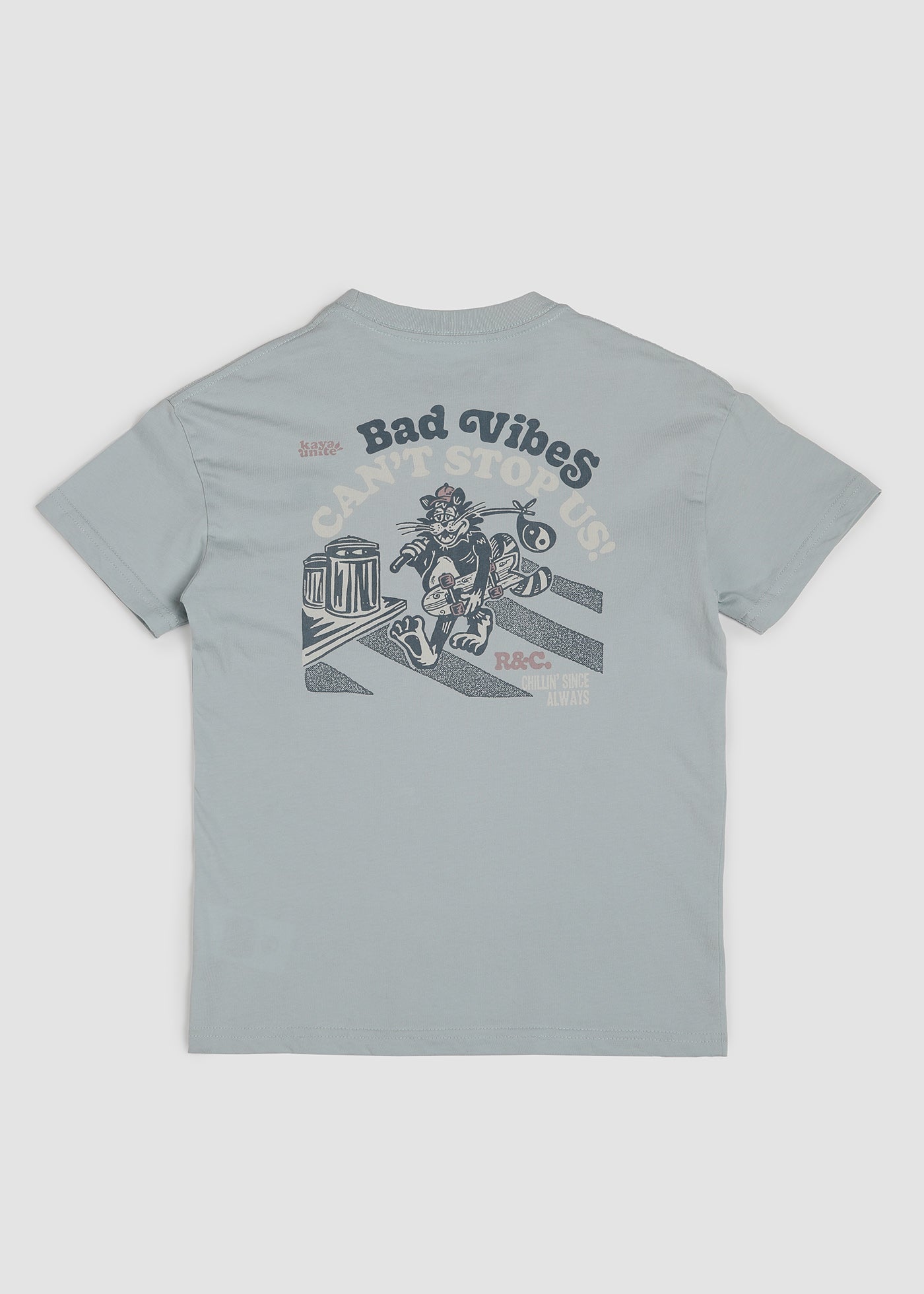 Polera Diseño Algodón Niños Dark Gray
