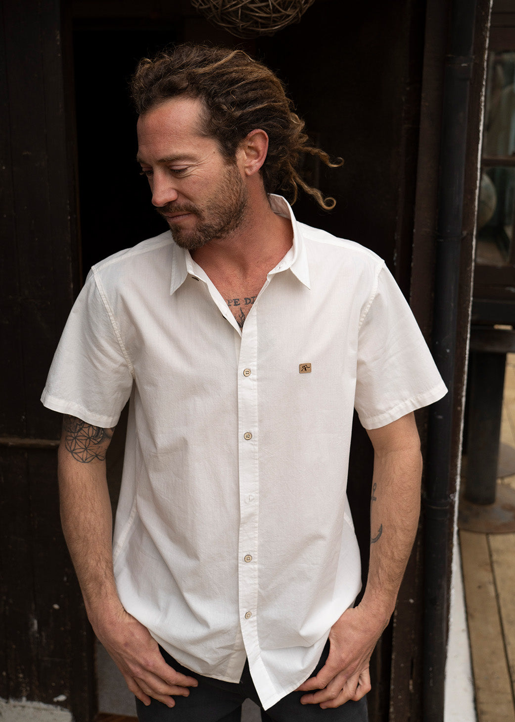 Camisa Cotton Sand