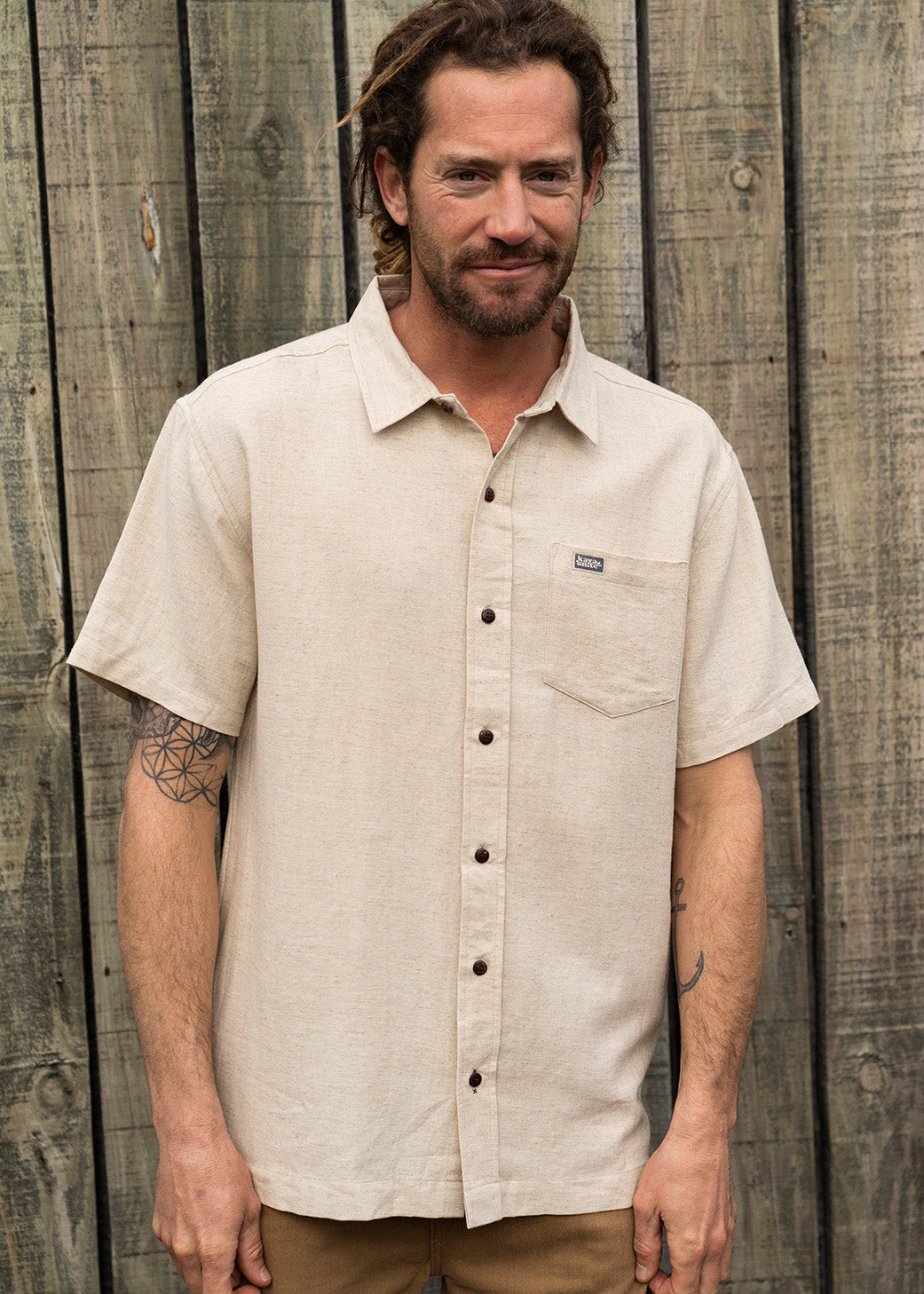 Camisa Lino Sand