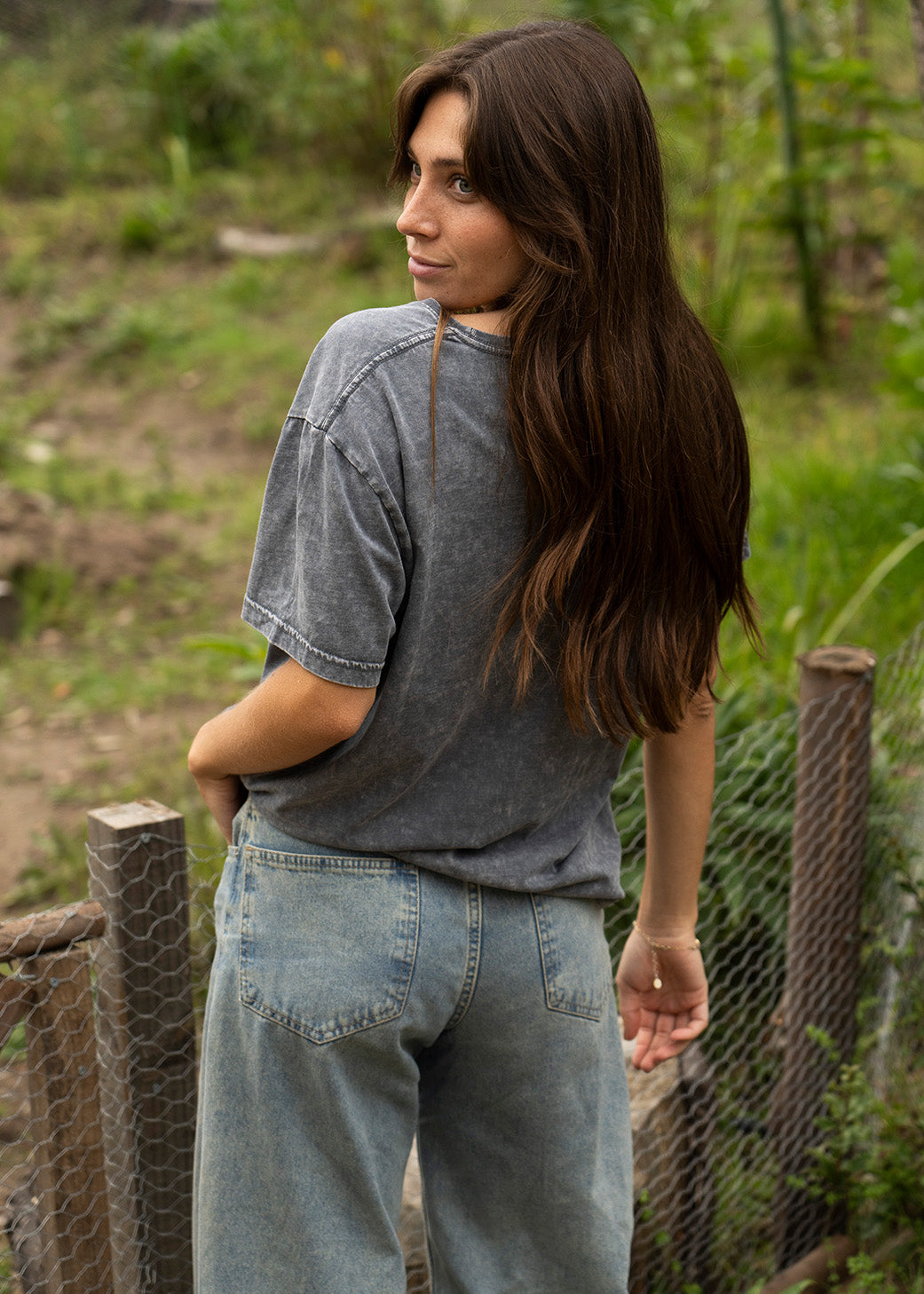 Polera Mujer Listen Grey