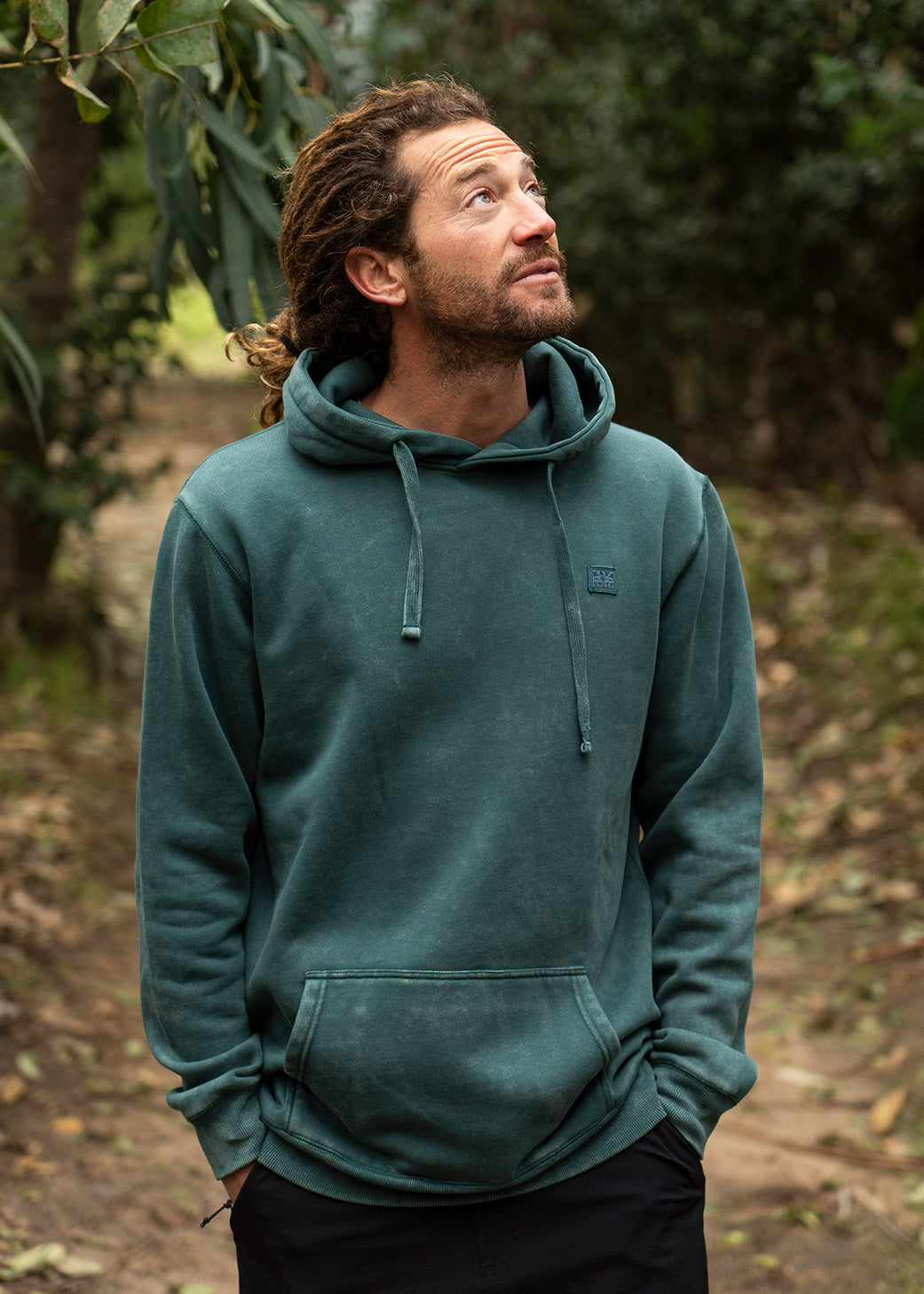 Polerón Hoodie Daily Teal