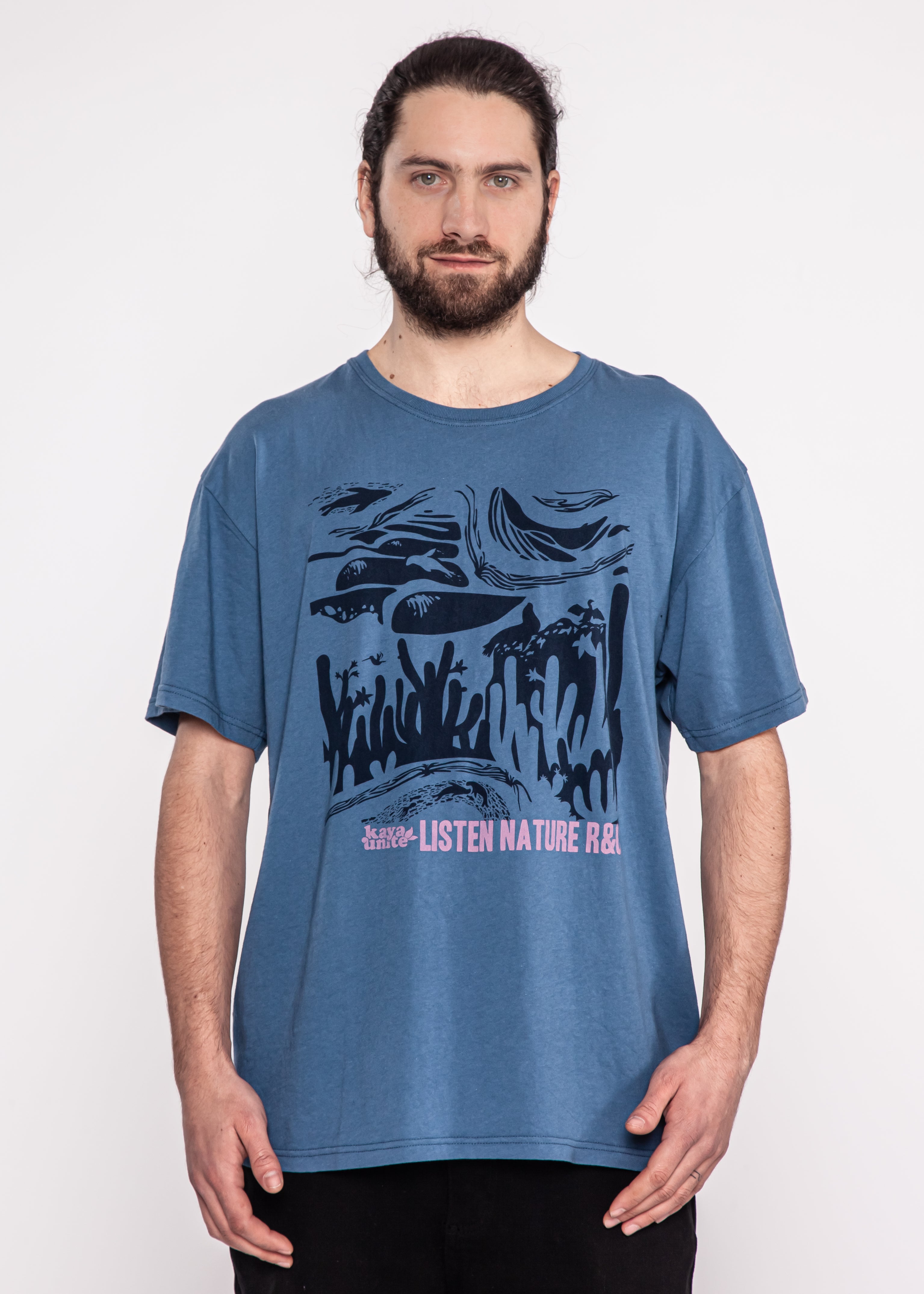 T-Shirt Nature Denim Blue