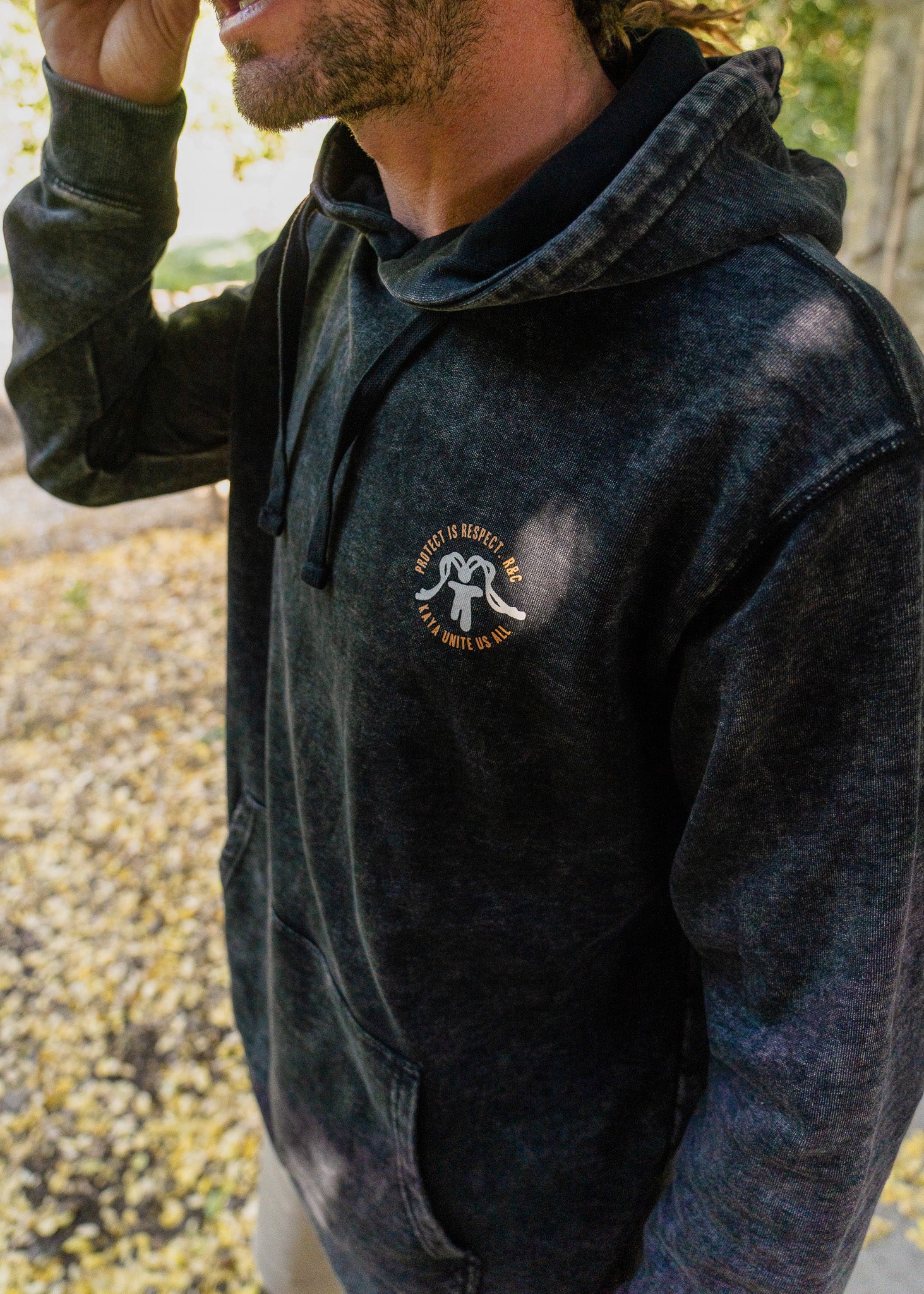 Polerón Hoodie Liviano Locals Black