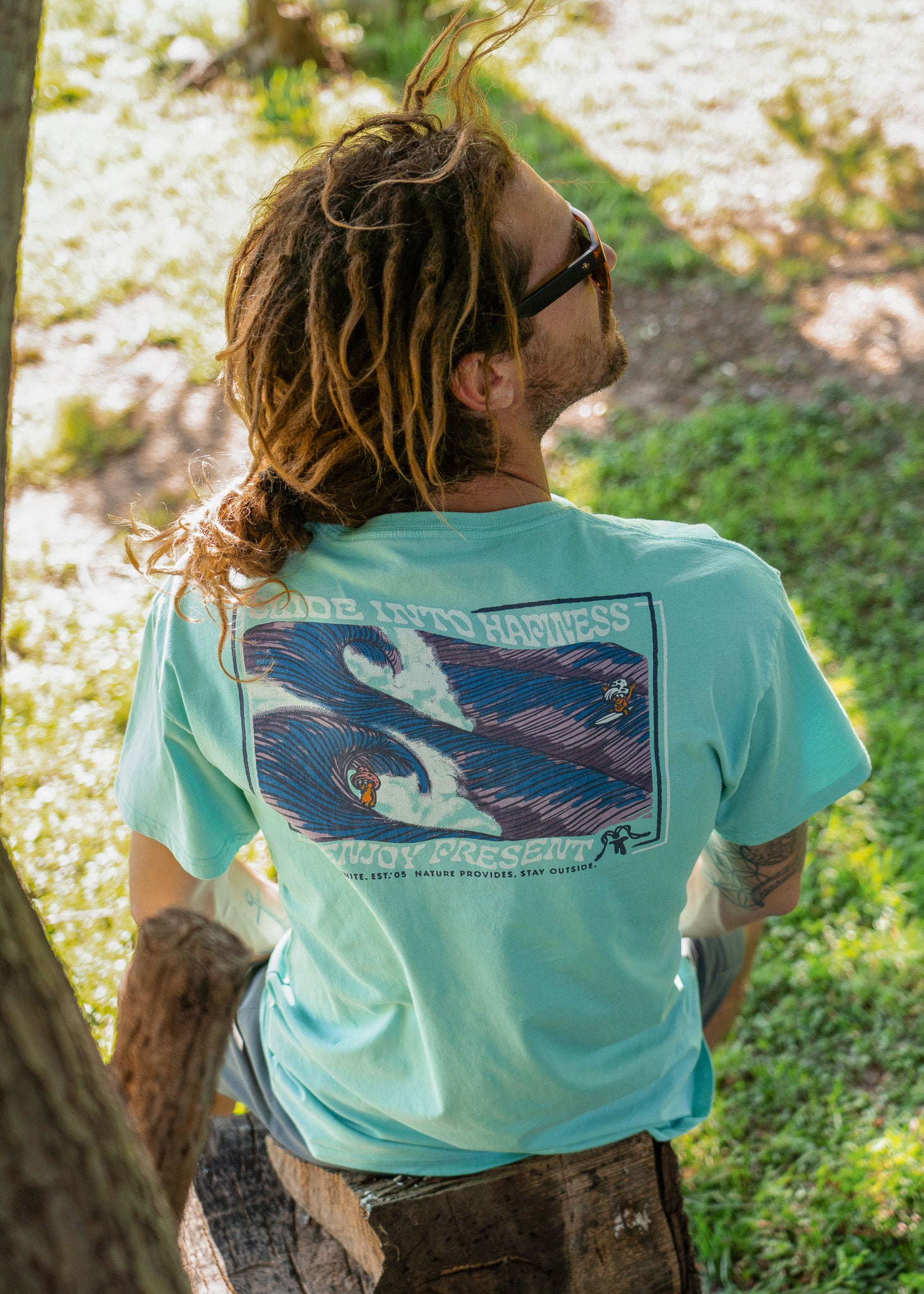 Polera Happy Teal