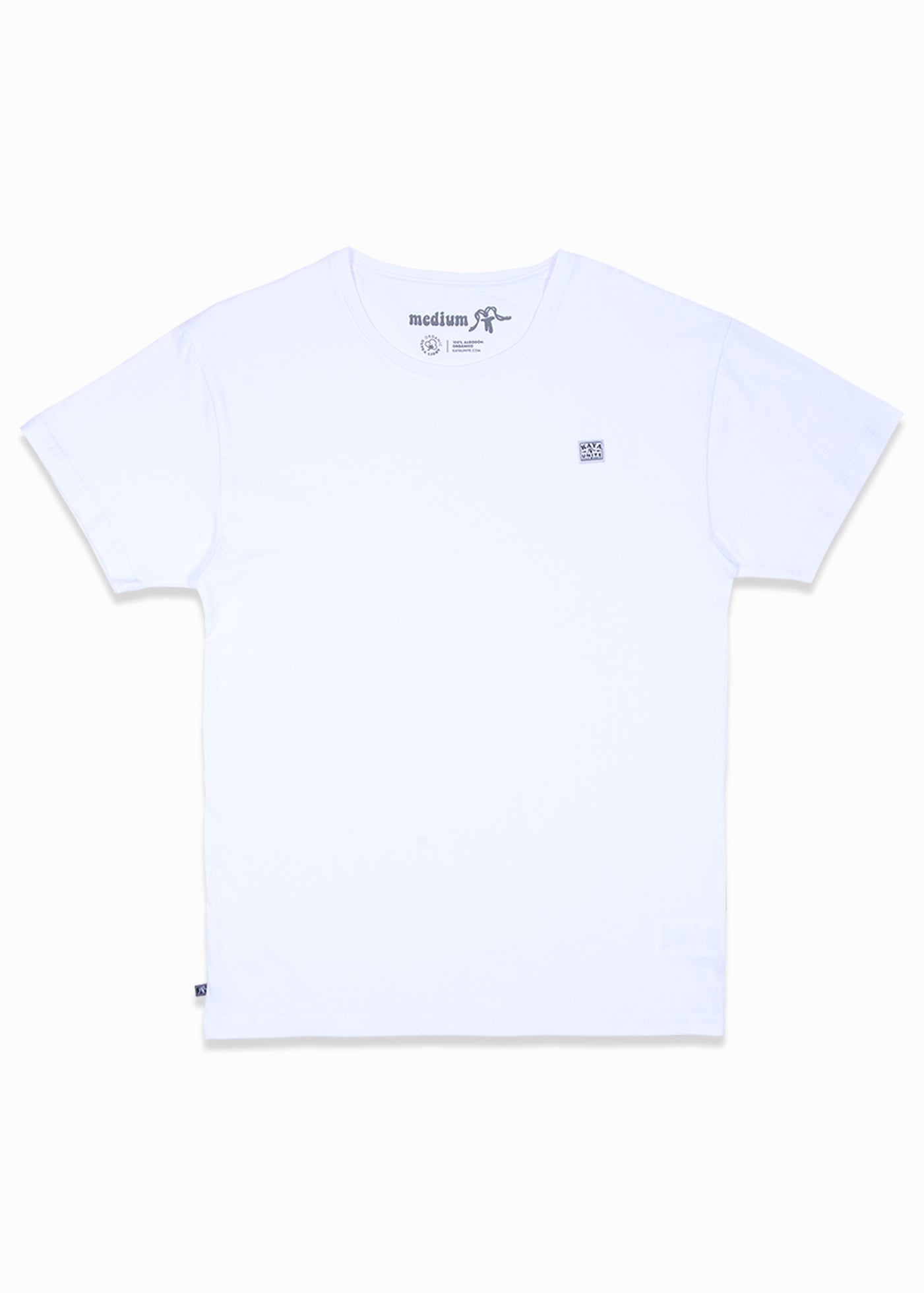 Polera Orgánica Daily White