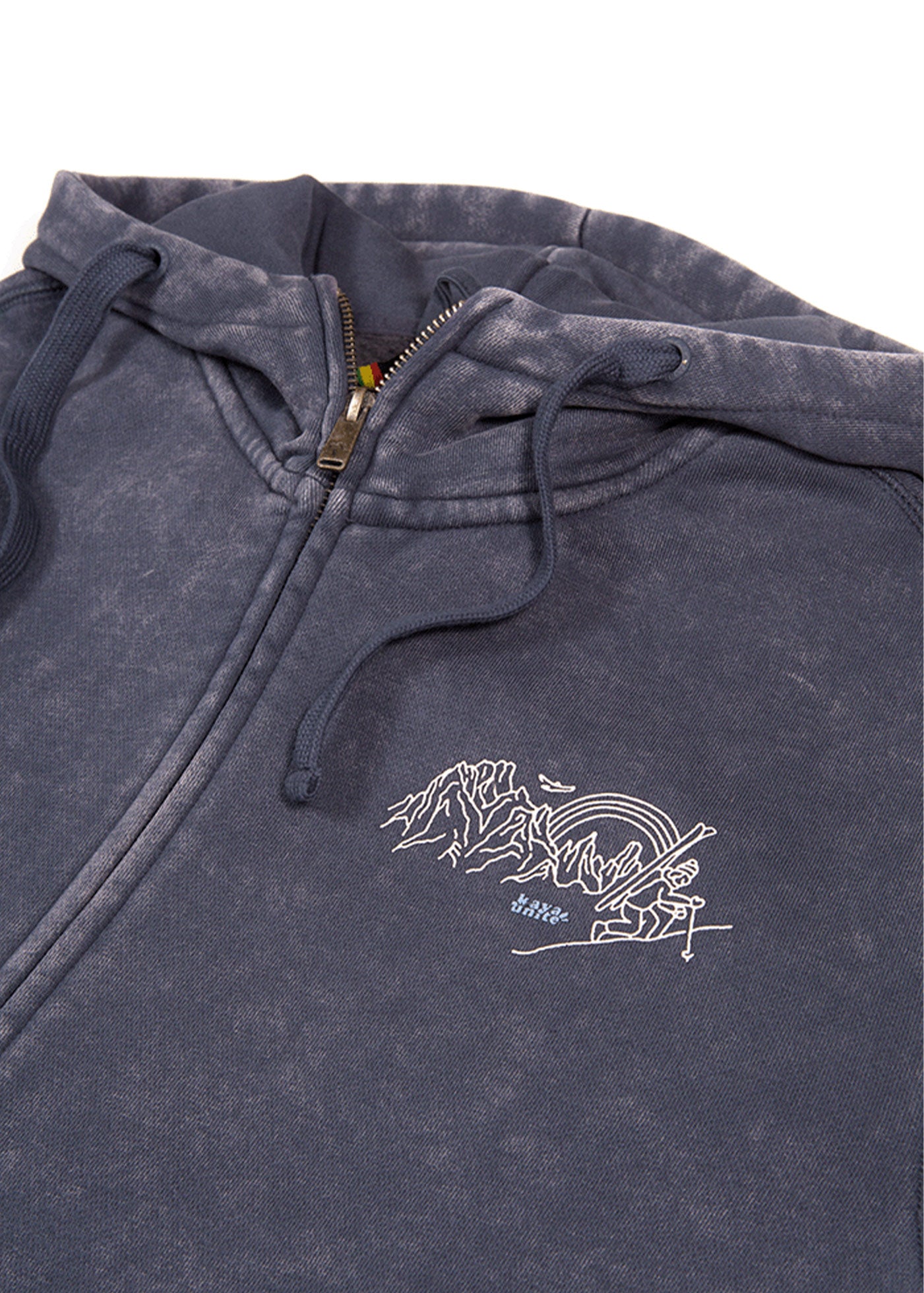 Polerón Full Zip Relax Navy