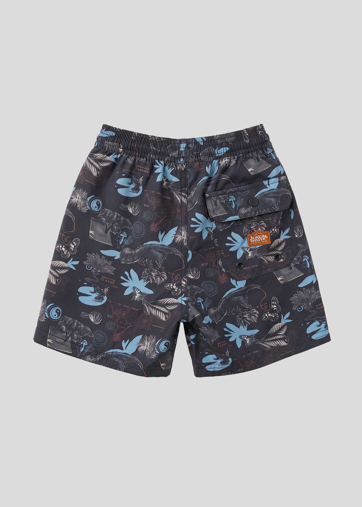 Traje De Baño Niño Volley Rooted Kids - Azul Marino
