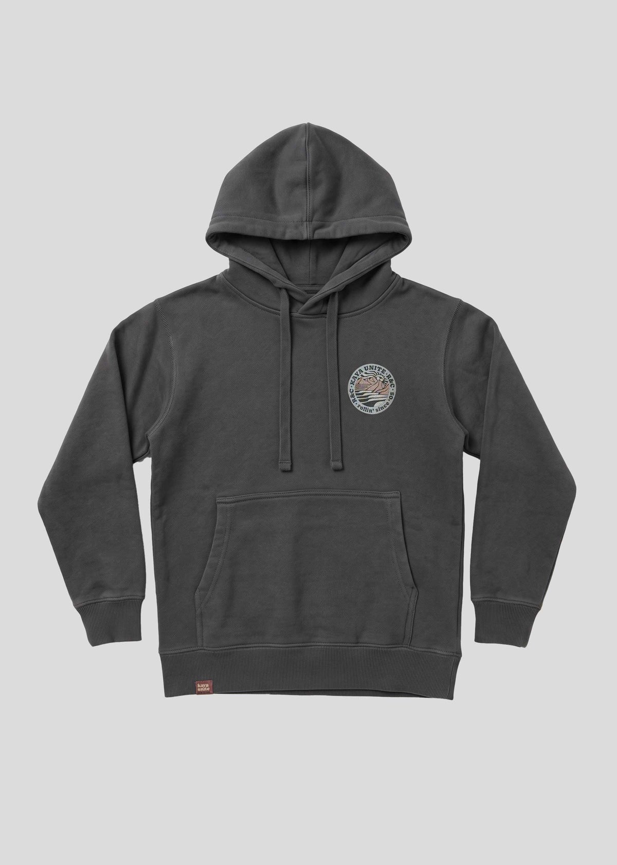 Polerón Hoodie Diseño Roots Kids - Negro