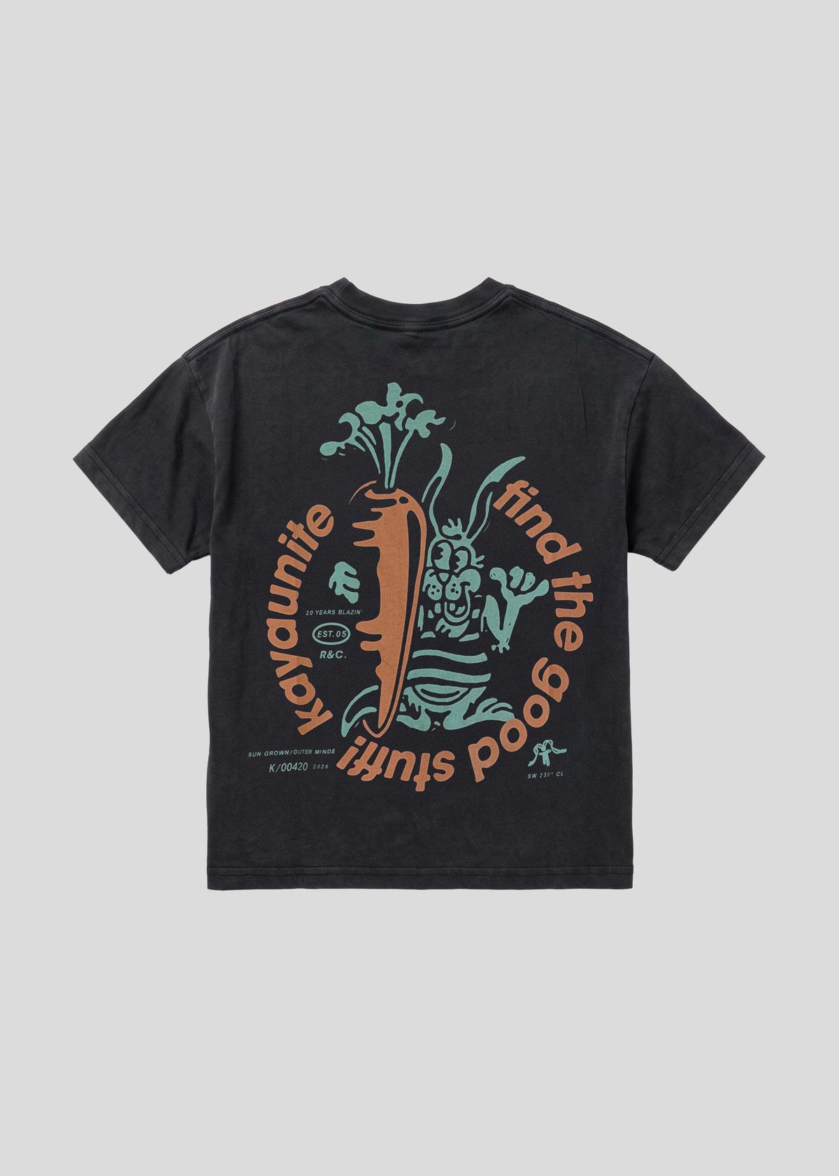 Polera Diseño Stuff Algodón Kids - Gris Claro
