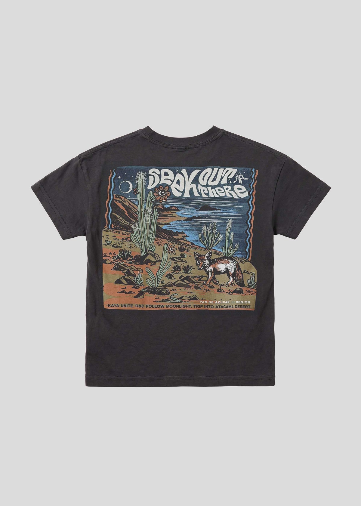 Polera Diseño Pan De Azucar Algodón Kids - Negro