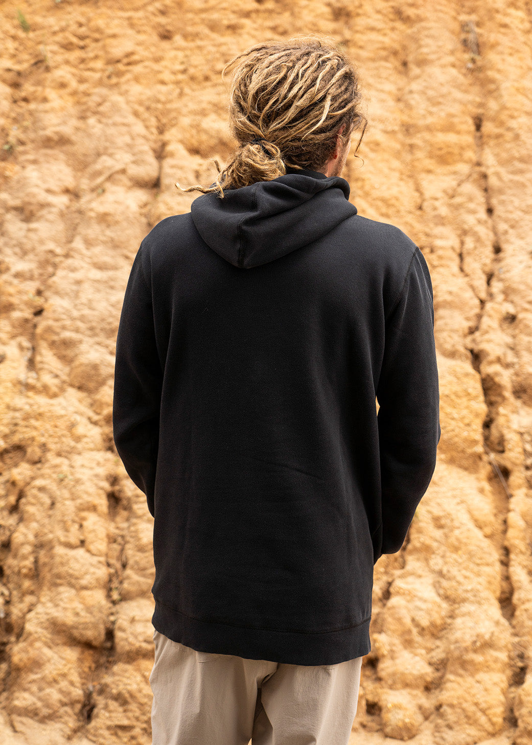 Polerón Hoodie Daily Black