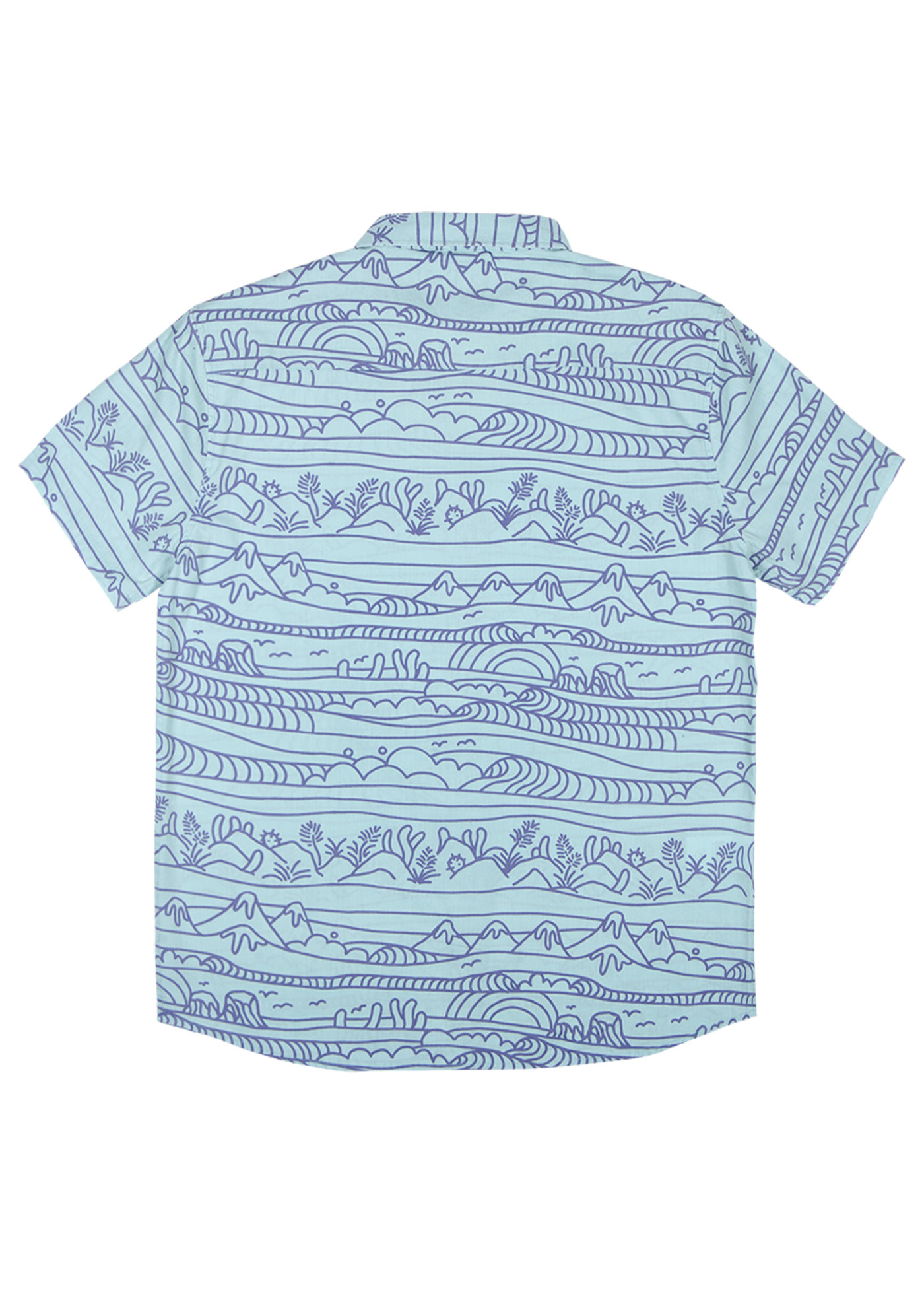 Camisa Cotton Line Teal