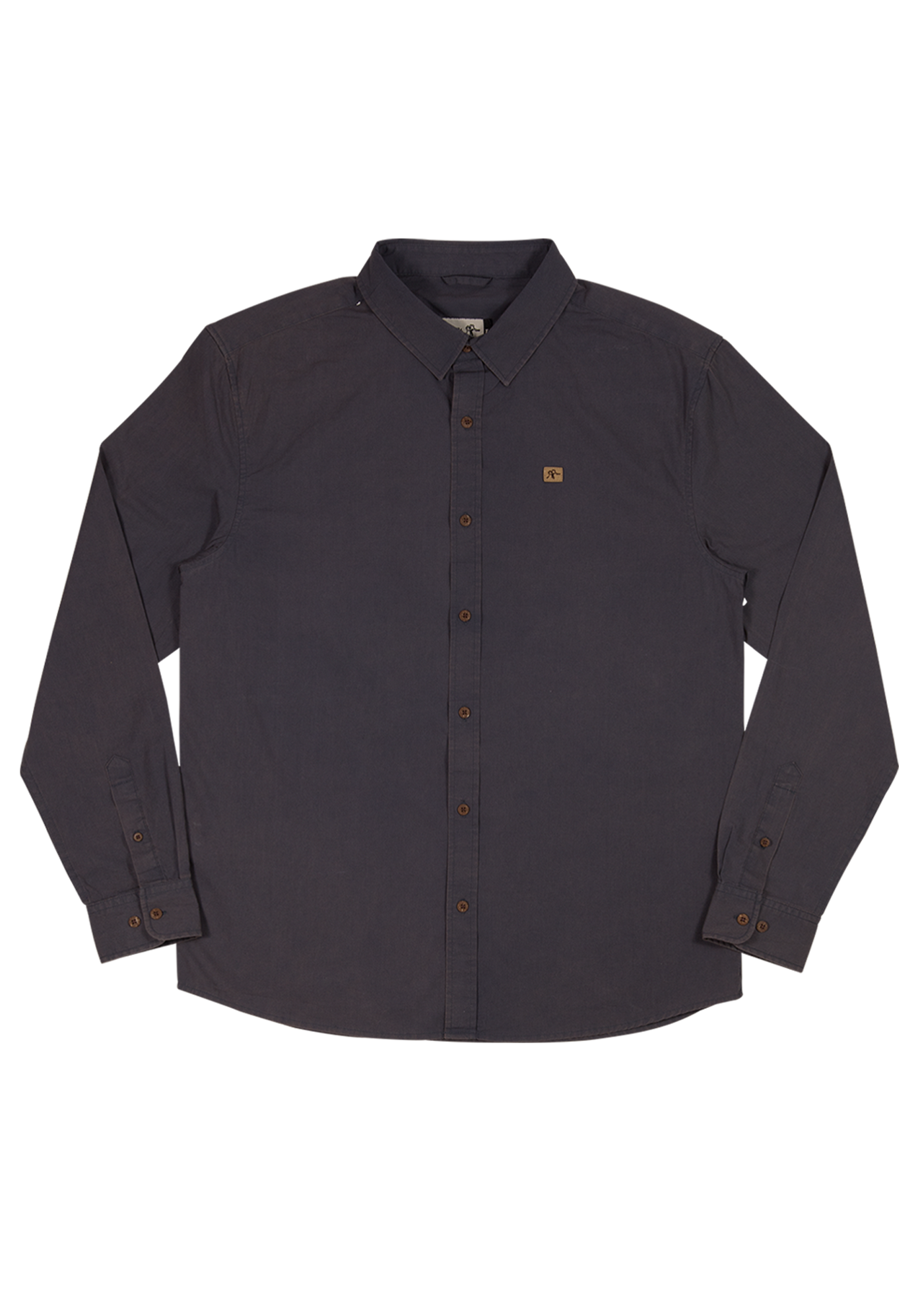 Camisa Long Cotton Navy