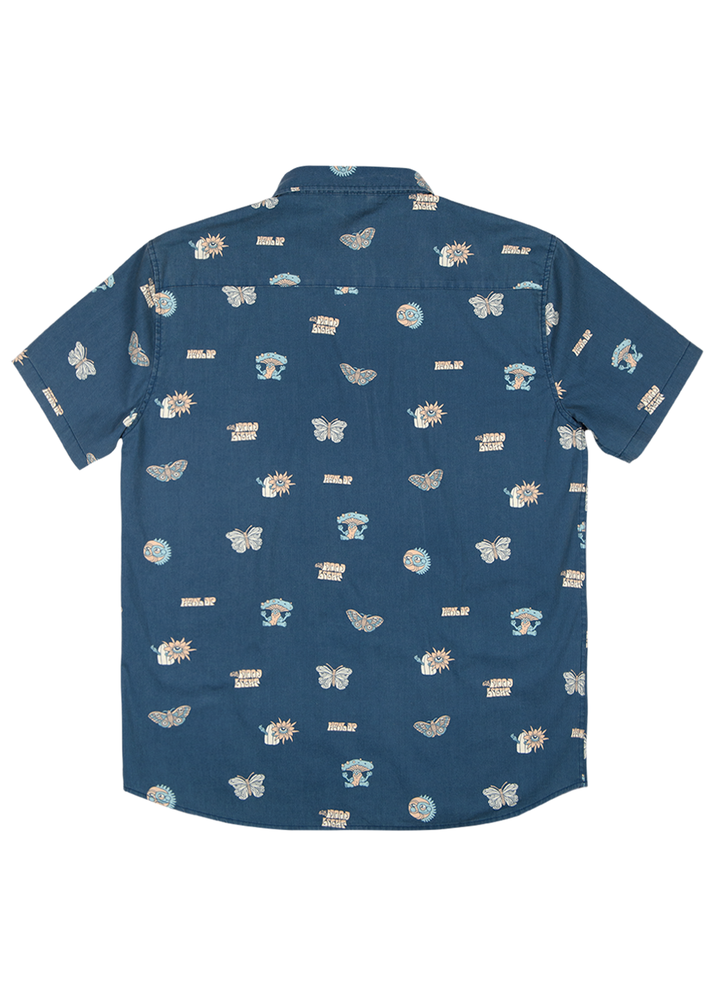 Camisa Cotton Misty Blue