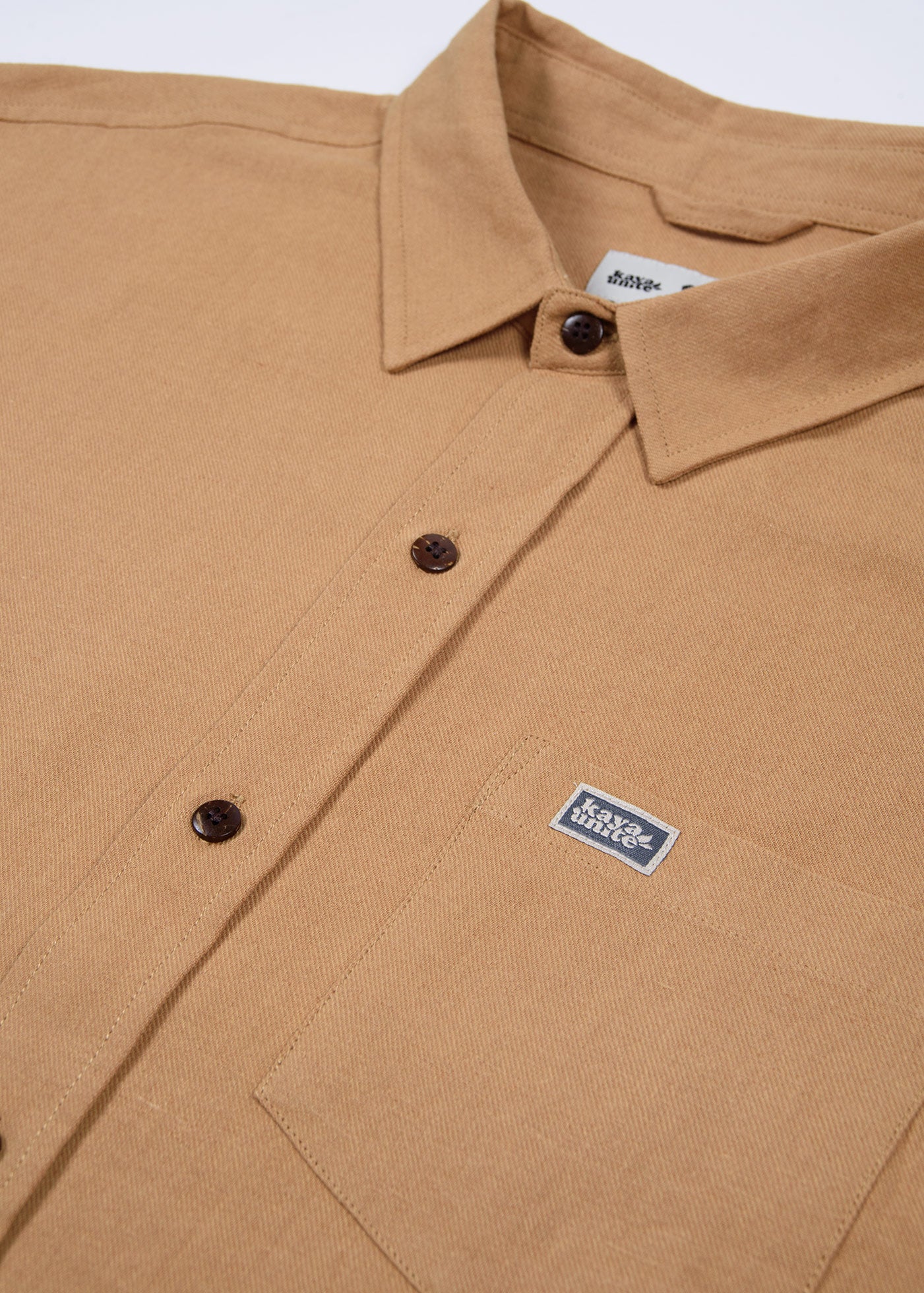 Camisa Lino Camel