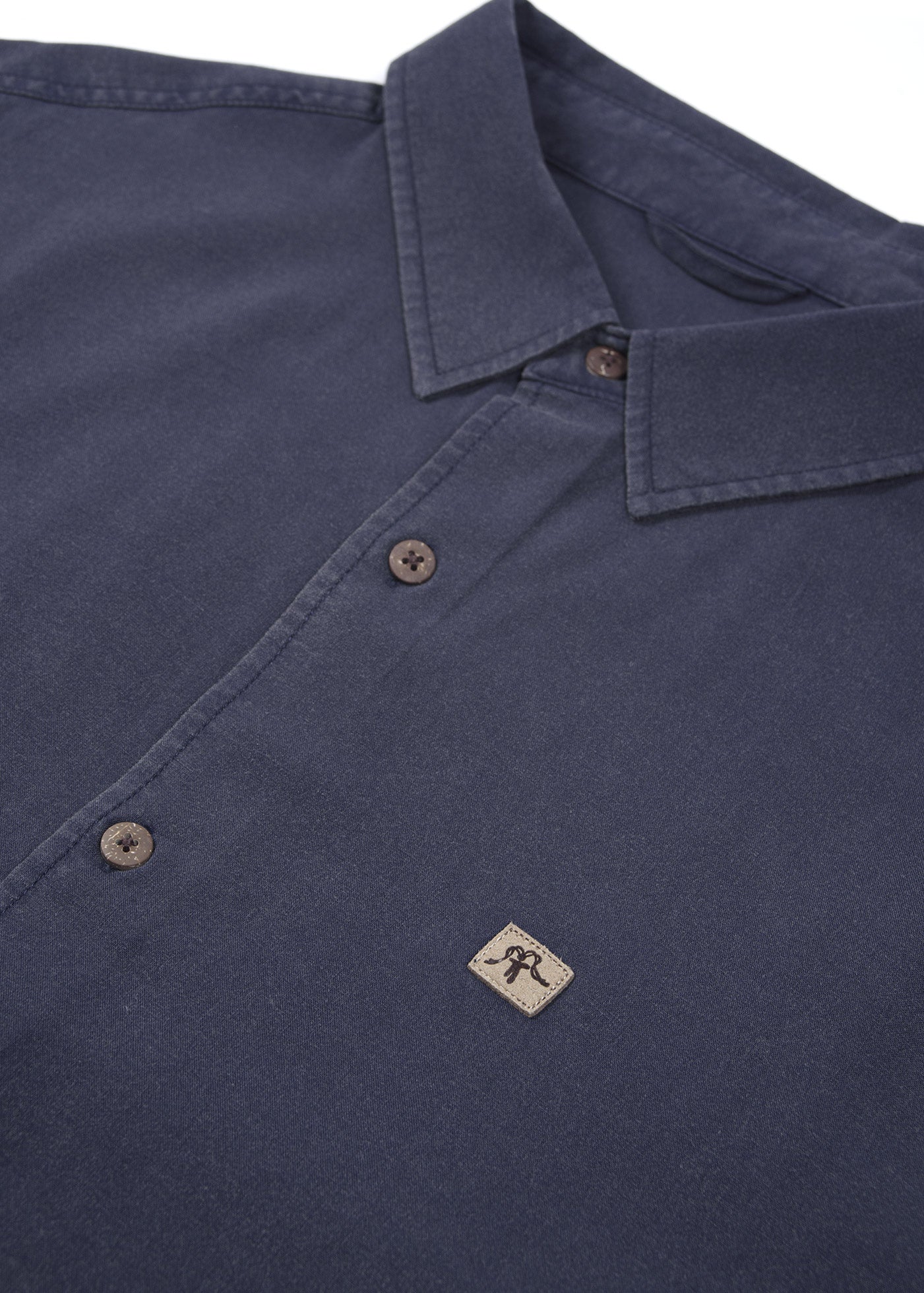 Camisa Viscosa Navy