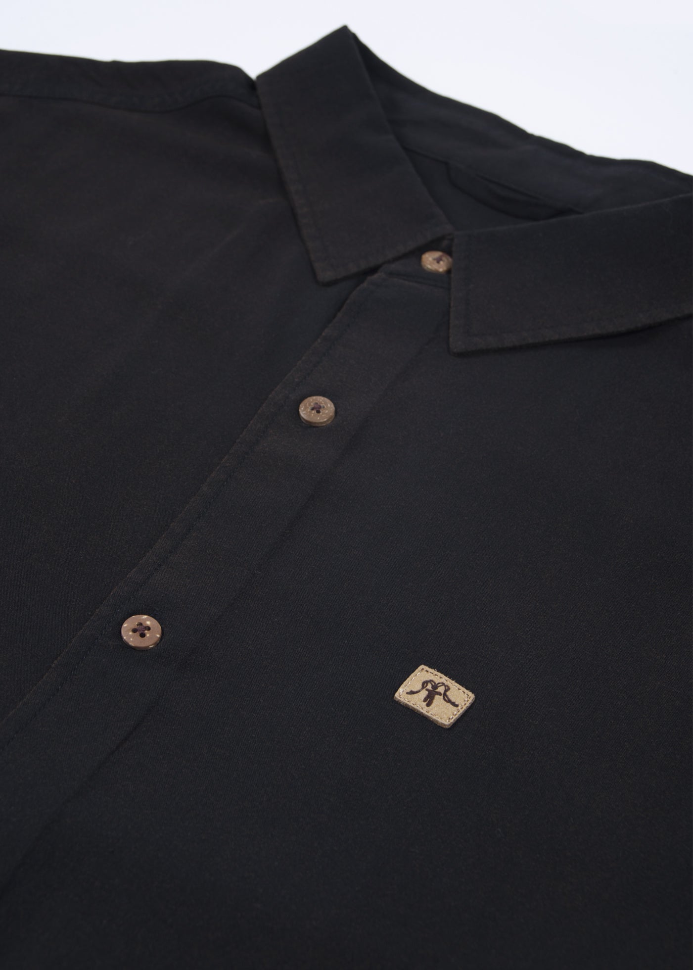 Camisa Viscosa Black