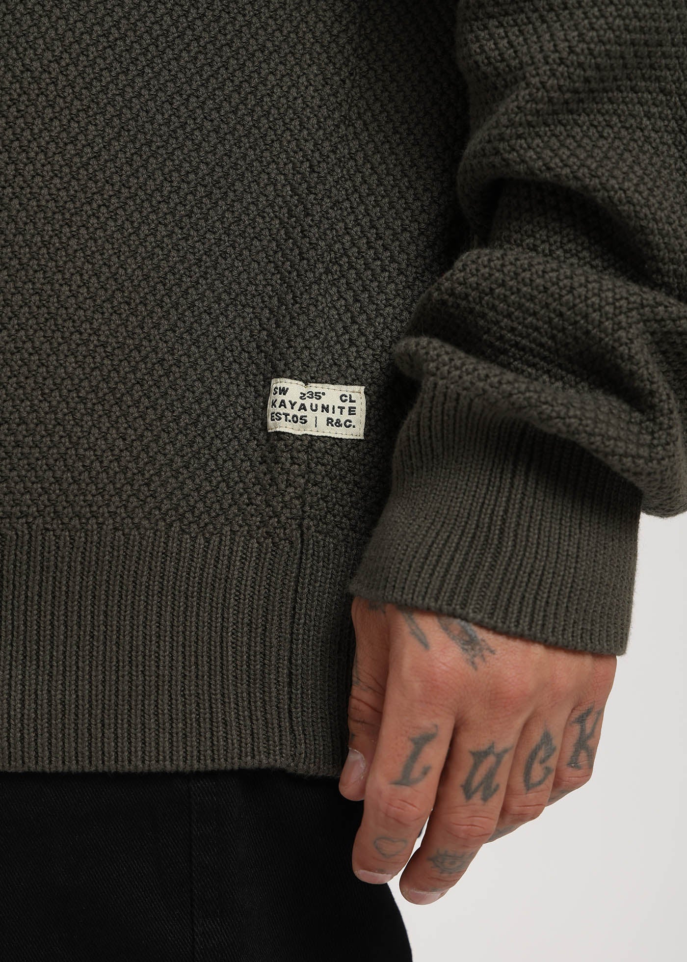 Chaleco Tejido Cuello Redondo Basic Hombre