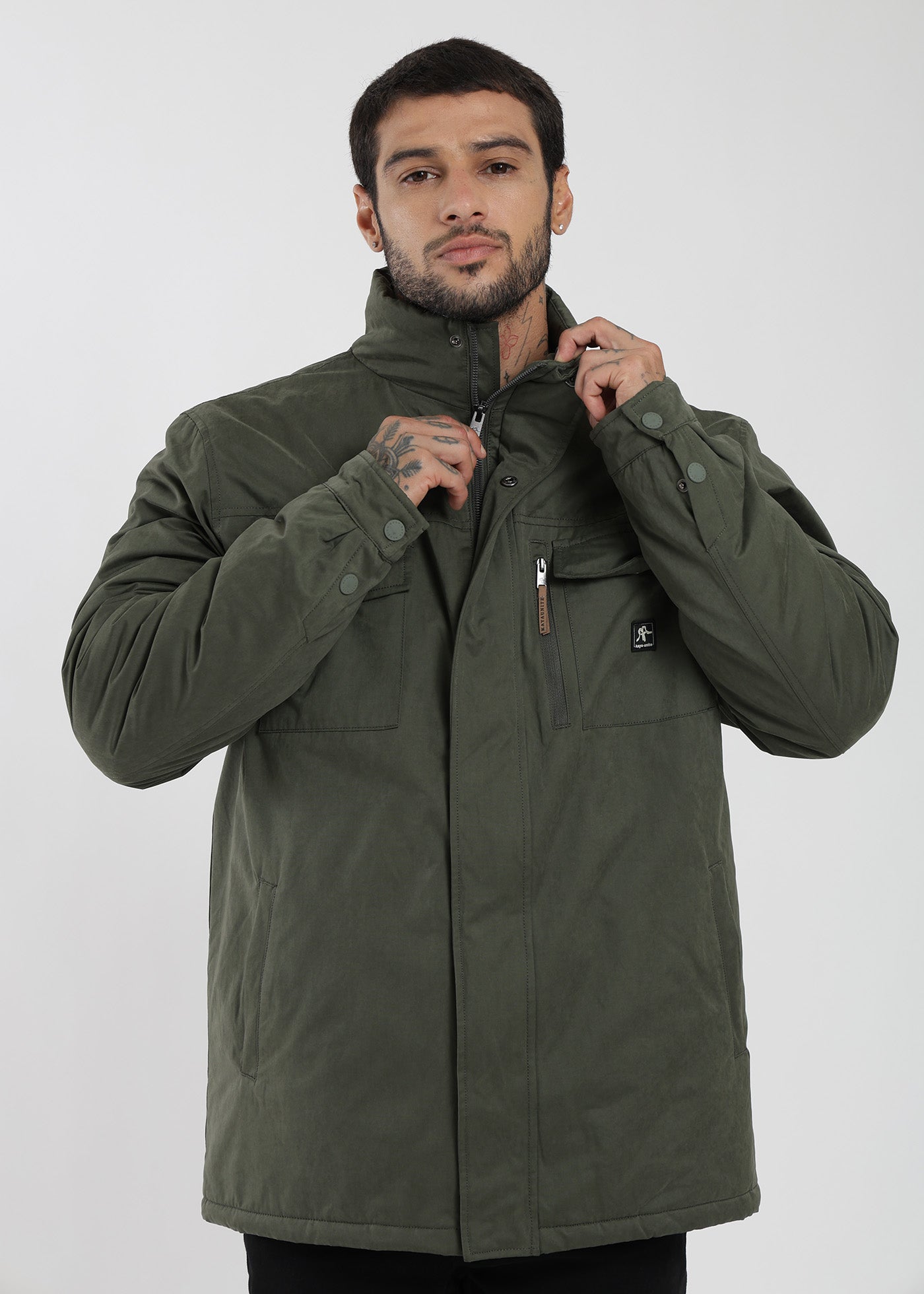 Chaqueta Clásica New Tribe Hombre - Verde Oscuro