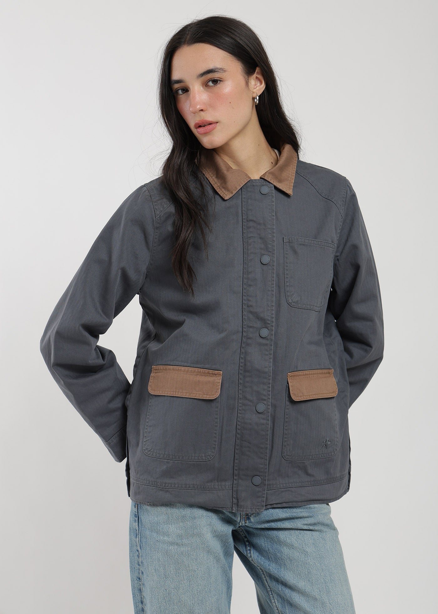 Chaqueta Clásica Twill Mujer