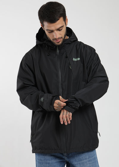 Chaqueta Cortaviento Nortazo Hombre Negro #Color_Negro