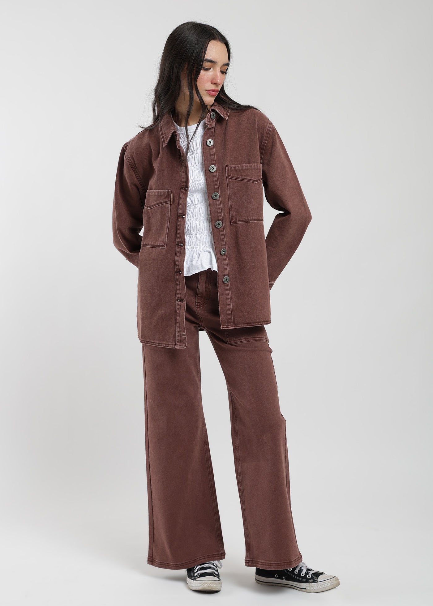 Chaqueta Sobrecamisa Heavy Weight Mujer