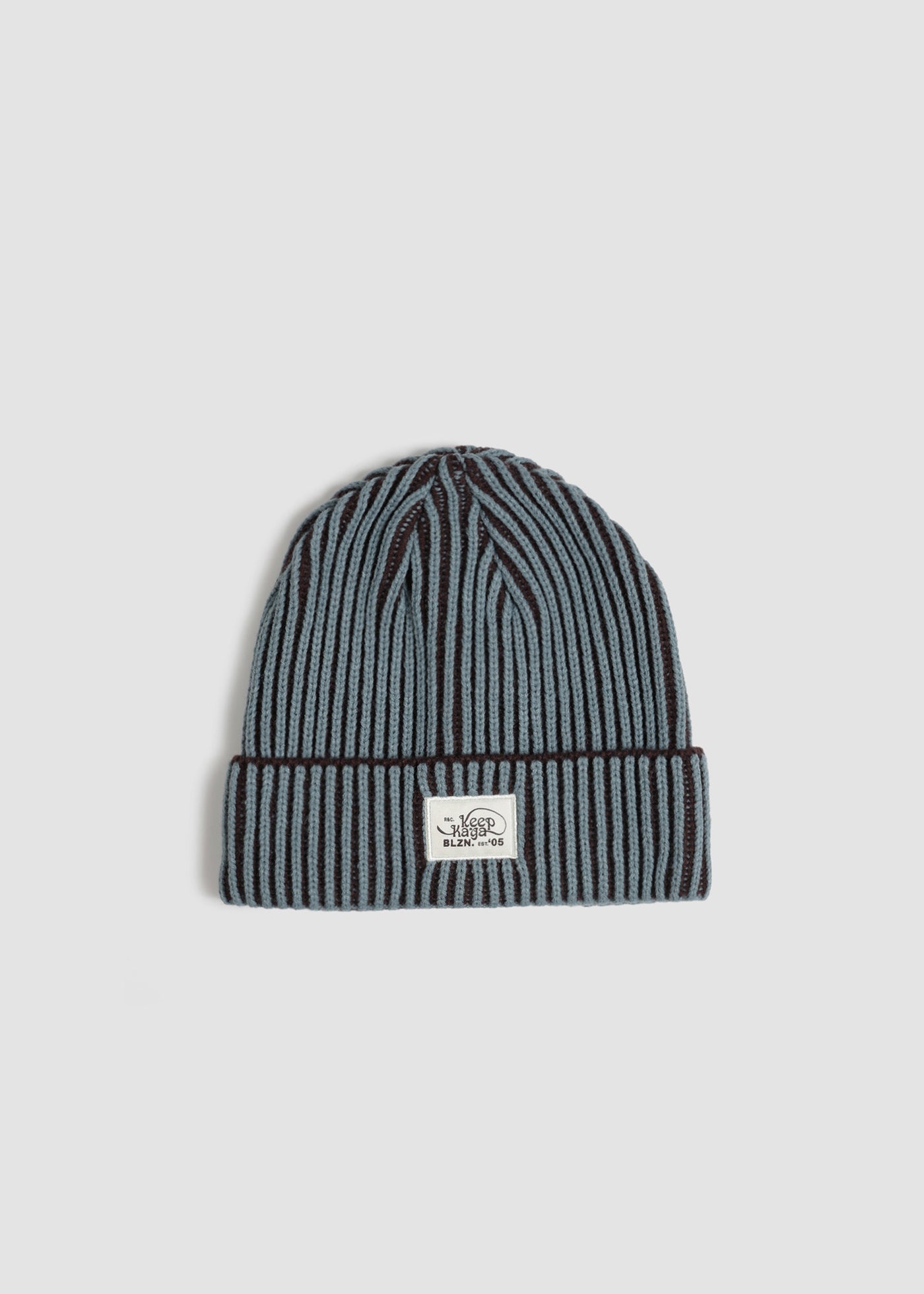 Gorro Beanie Stripes Niños - Burdeo