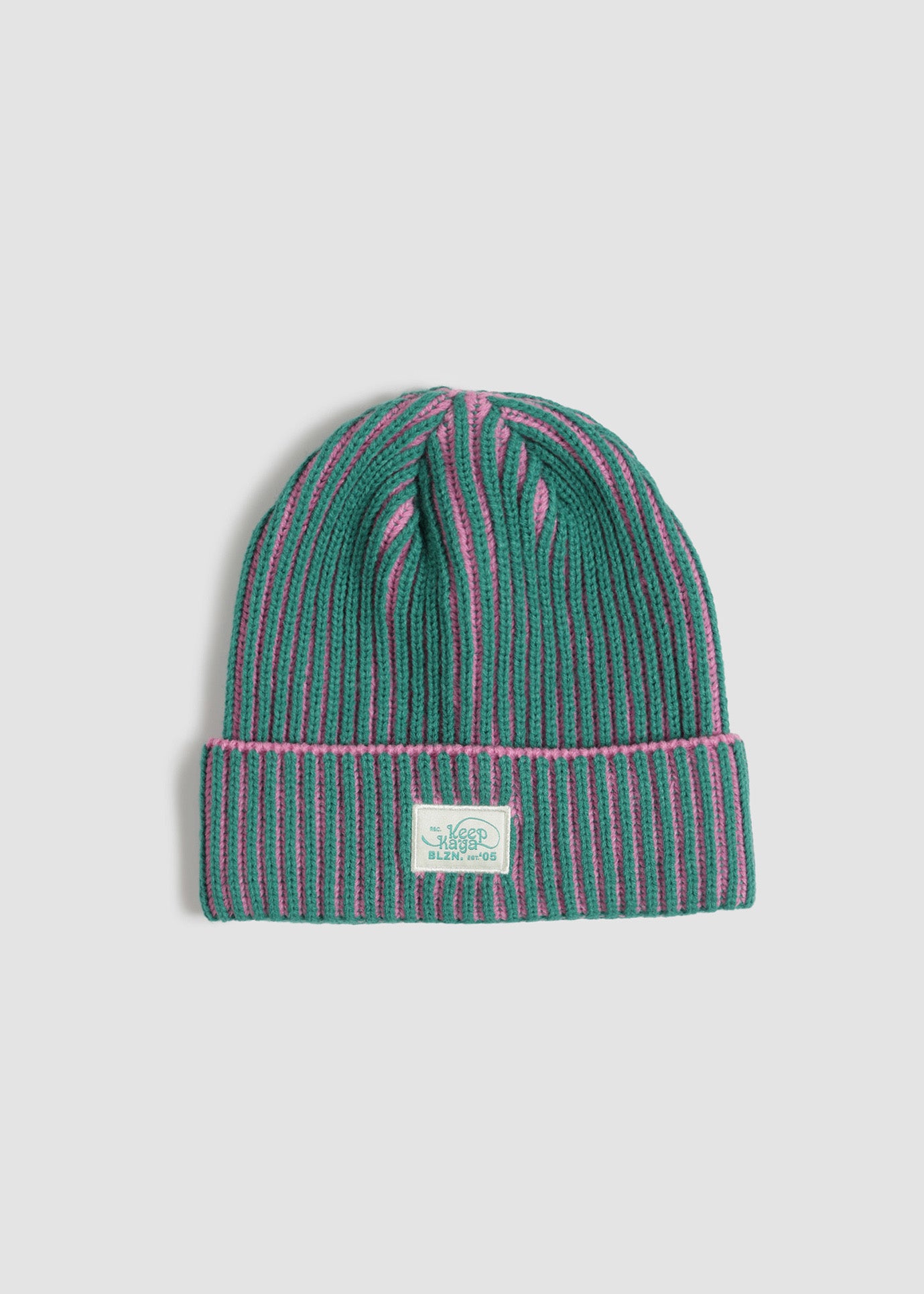 Gorro Beanie Stripes - Teal