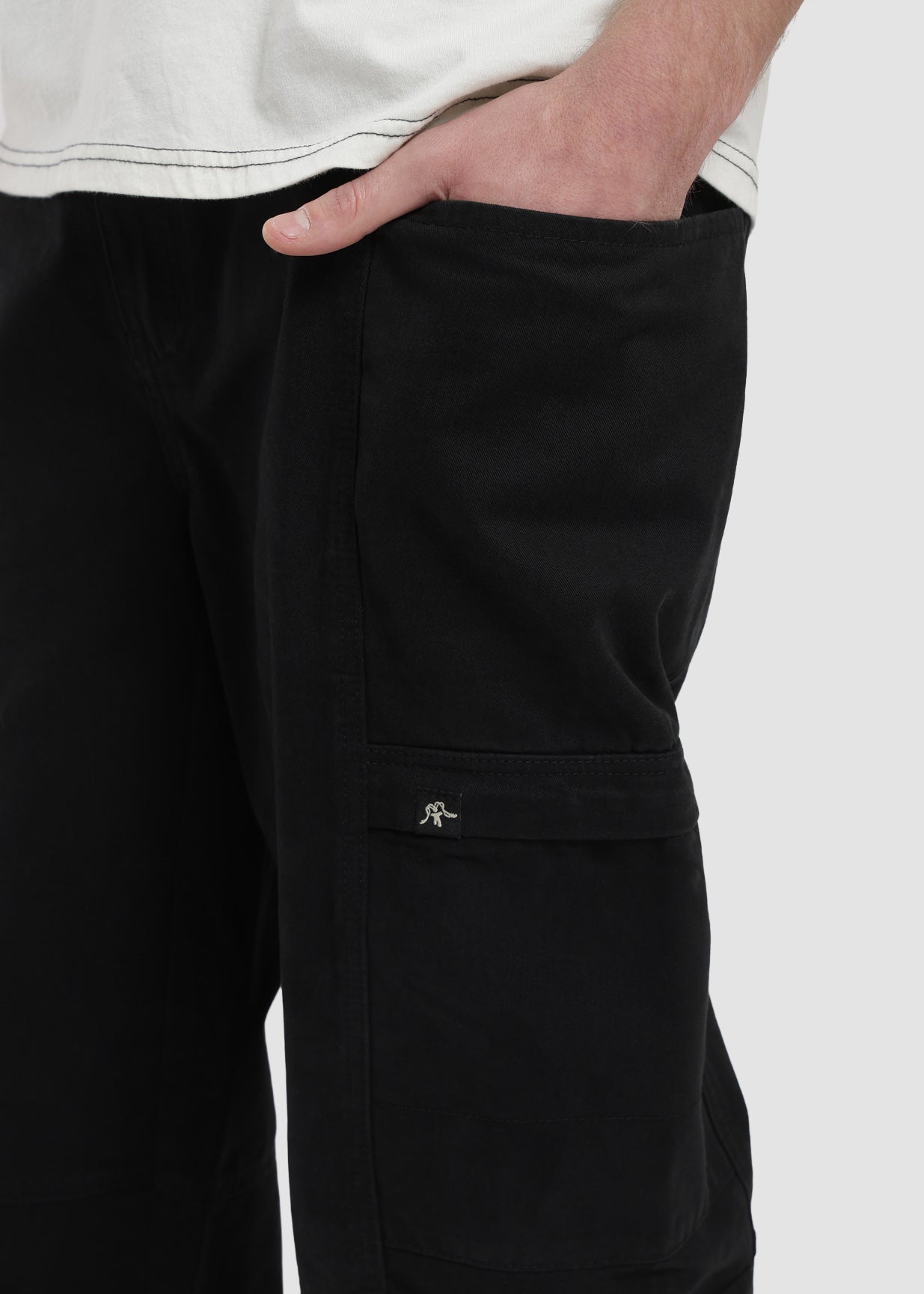 Pantalón Baggy Hombre - Negro