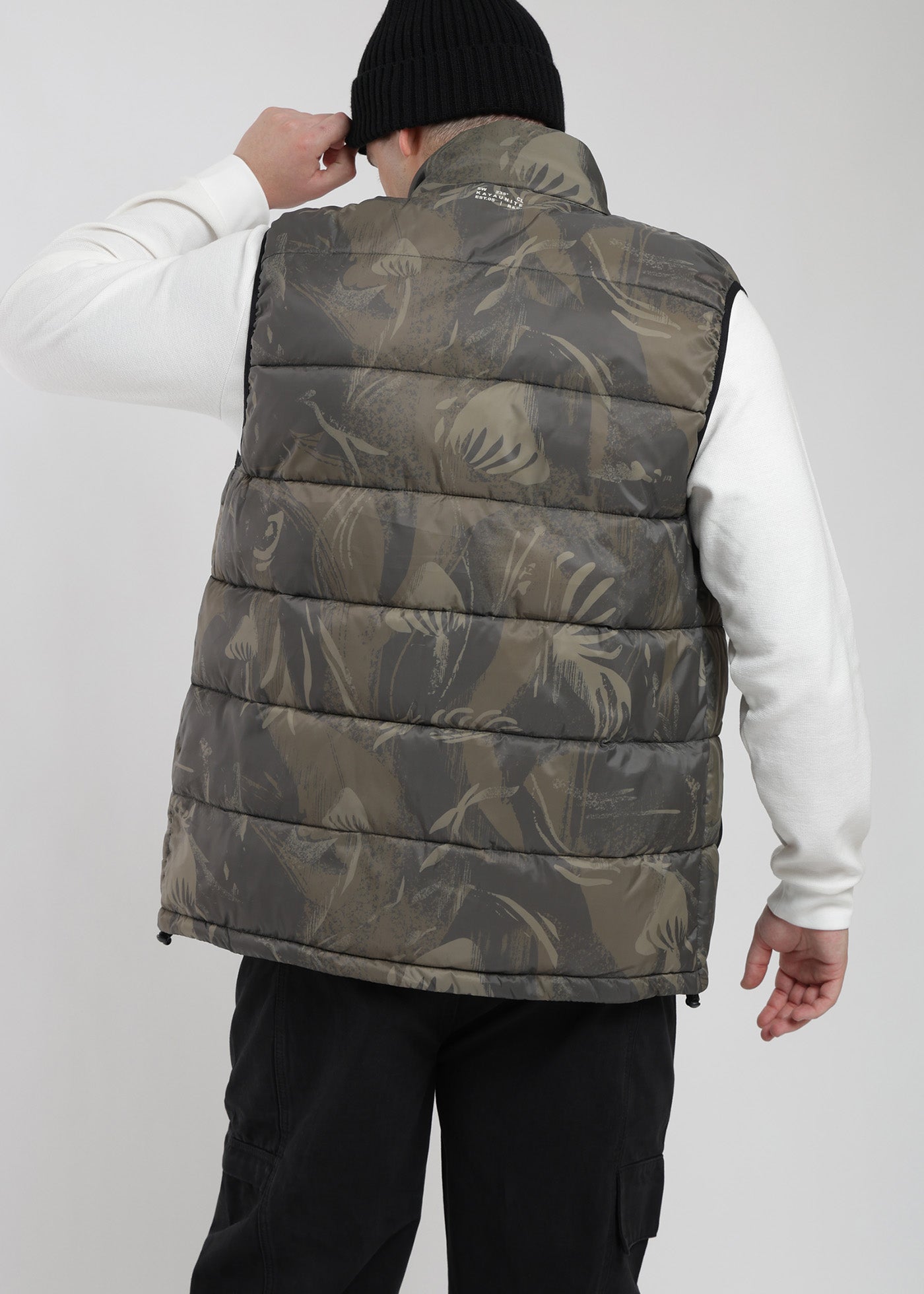 Parka Sin Mangas Vest Hombre Camo #Color_Camo