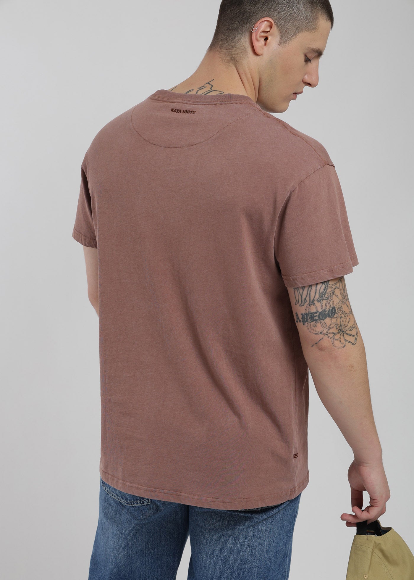 Polera Clásica Algodón Classy Hombre Saddle Brown #Color_Café