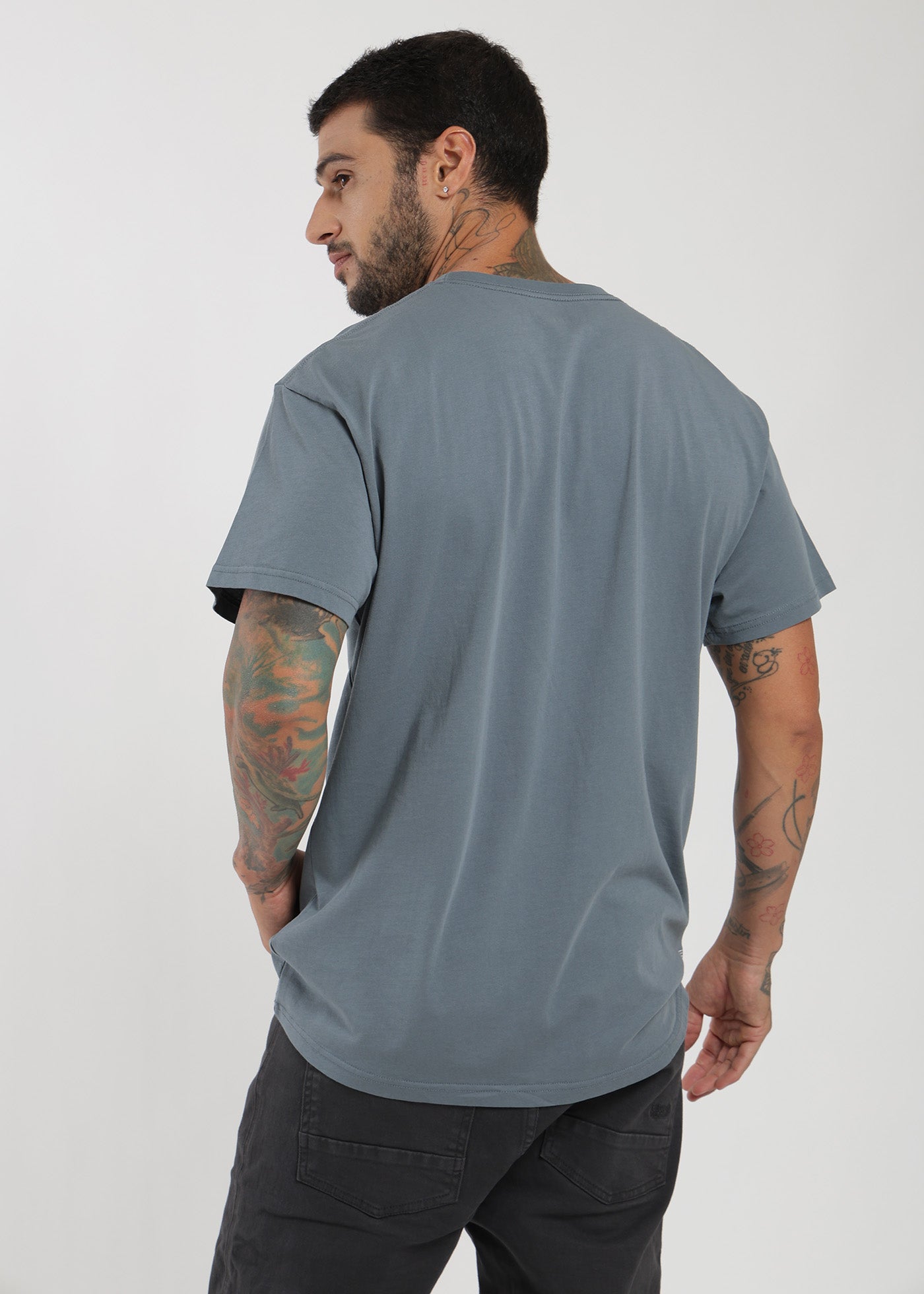Polera Clásica Daily Hombre Light Gray