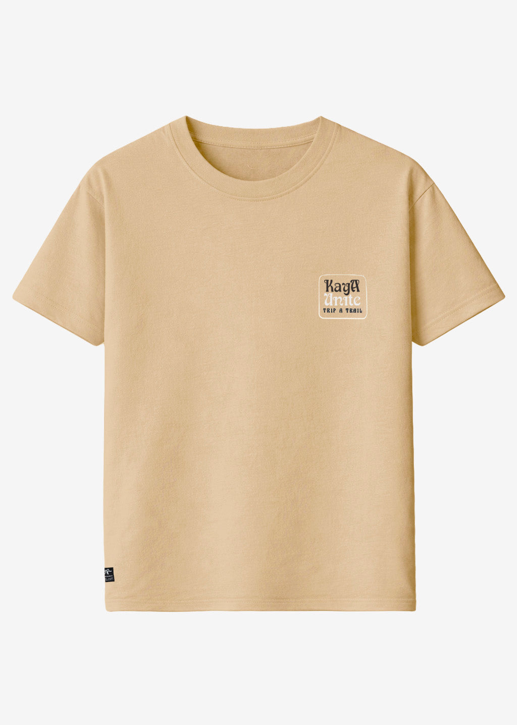 Polera Diseño Algodón Print Hombre - Crema