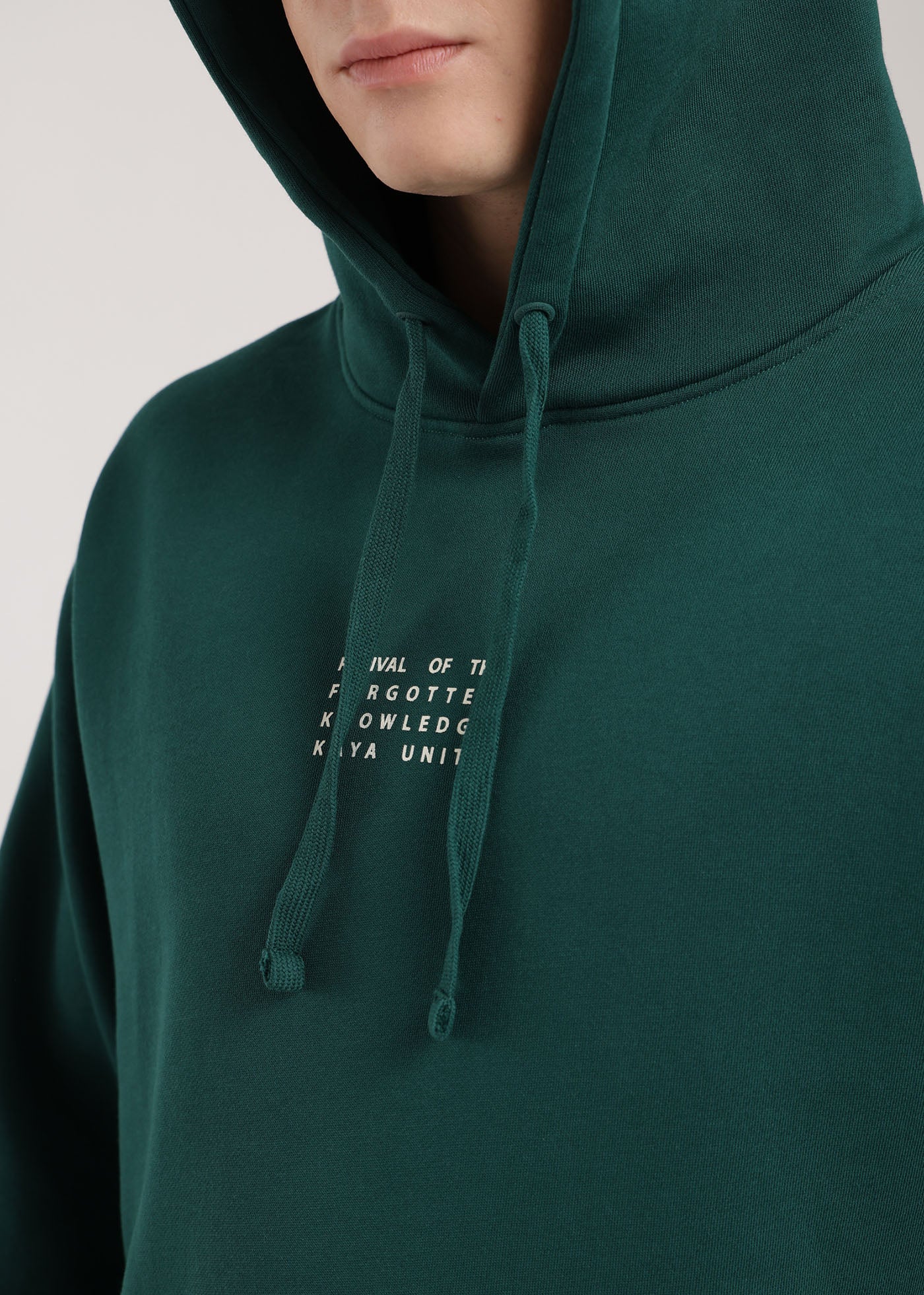 Polerón Hoodie Roots Hombre - Verde